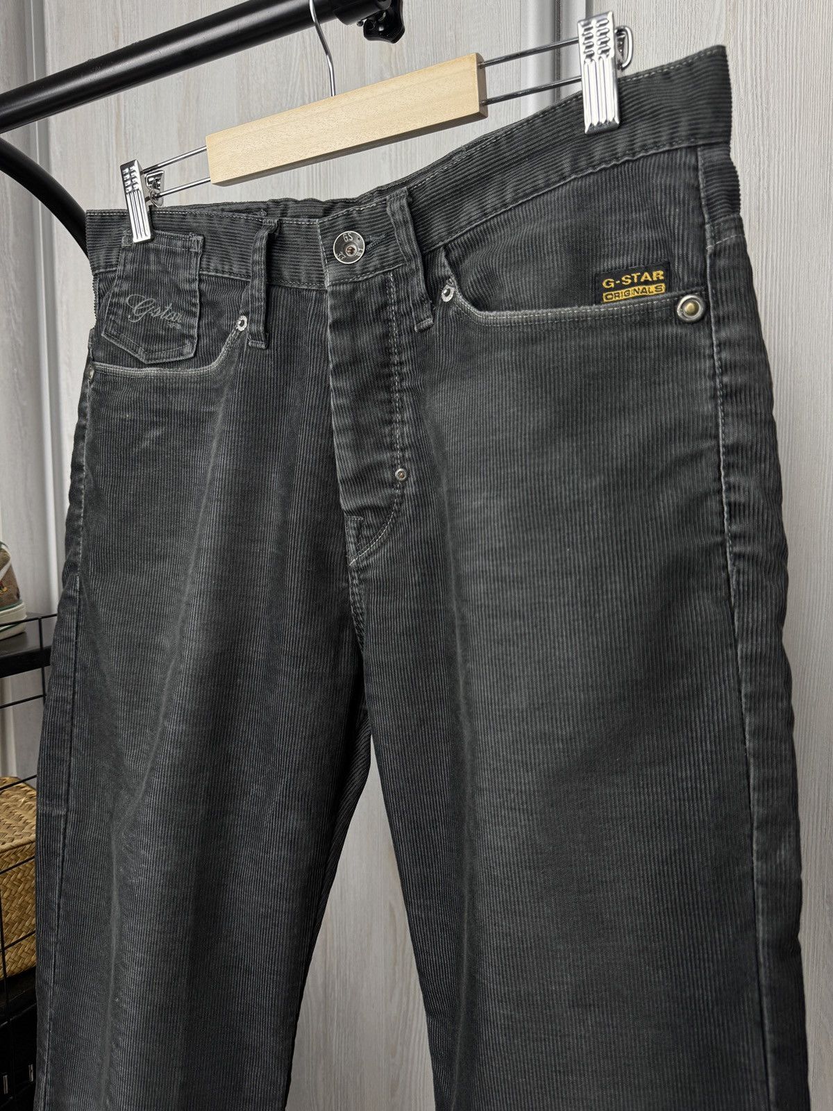 G-Star G-Star Raw vintage corduroy wide leg pants y2k velvet Size US 30 / EU 46 - 4 Thumbnail