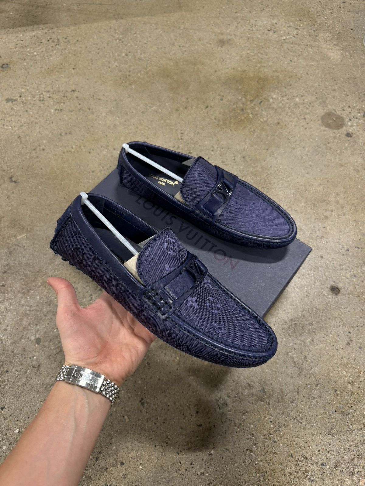 Louis Vuitton Louis Vuitton Driving Hockenheim Loafers NEW Size US 8.5 / EU 41-42 - 1 Thumbnail