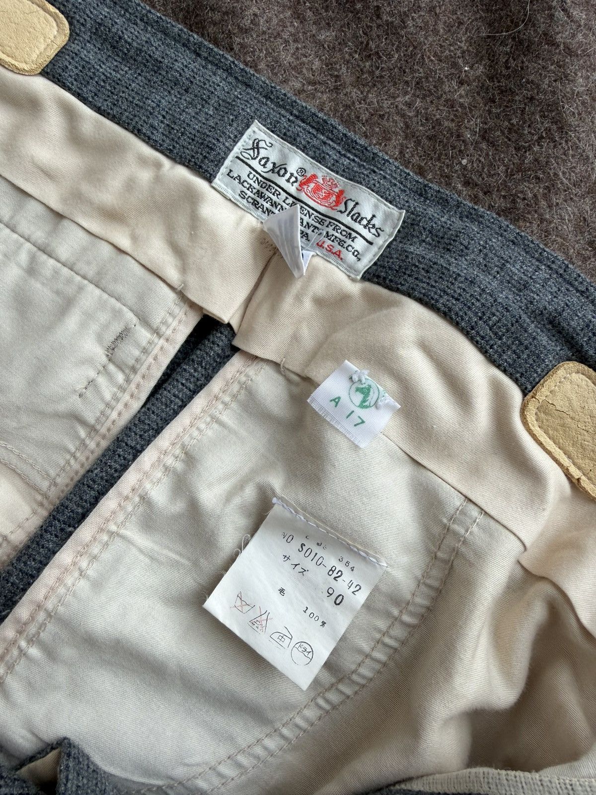 Other Vintage Saxon Slacks by Lackawanna Pants Flared Woolen Pants Size US 34 / EU 50 - 7 Thumbnail