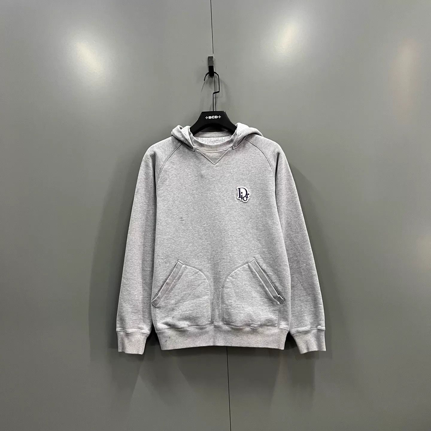 Dior Dior gray logo hoodie S 95 new jc616315 no label Size S / US 4 / IT 40 - 5 Thumbnail