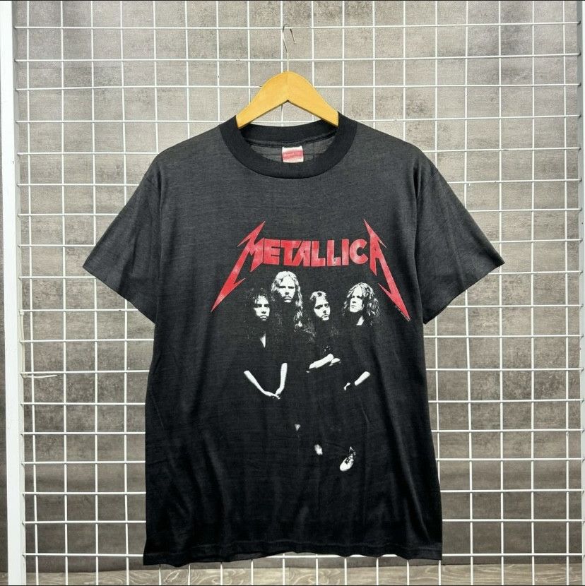 VINTAGE METALLICA AND JUSTICE FOR ALL TEES 1988