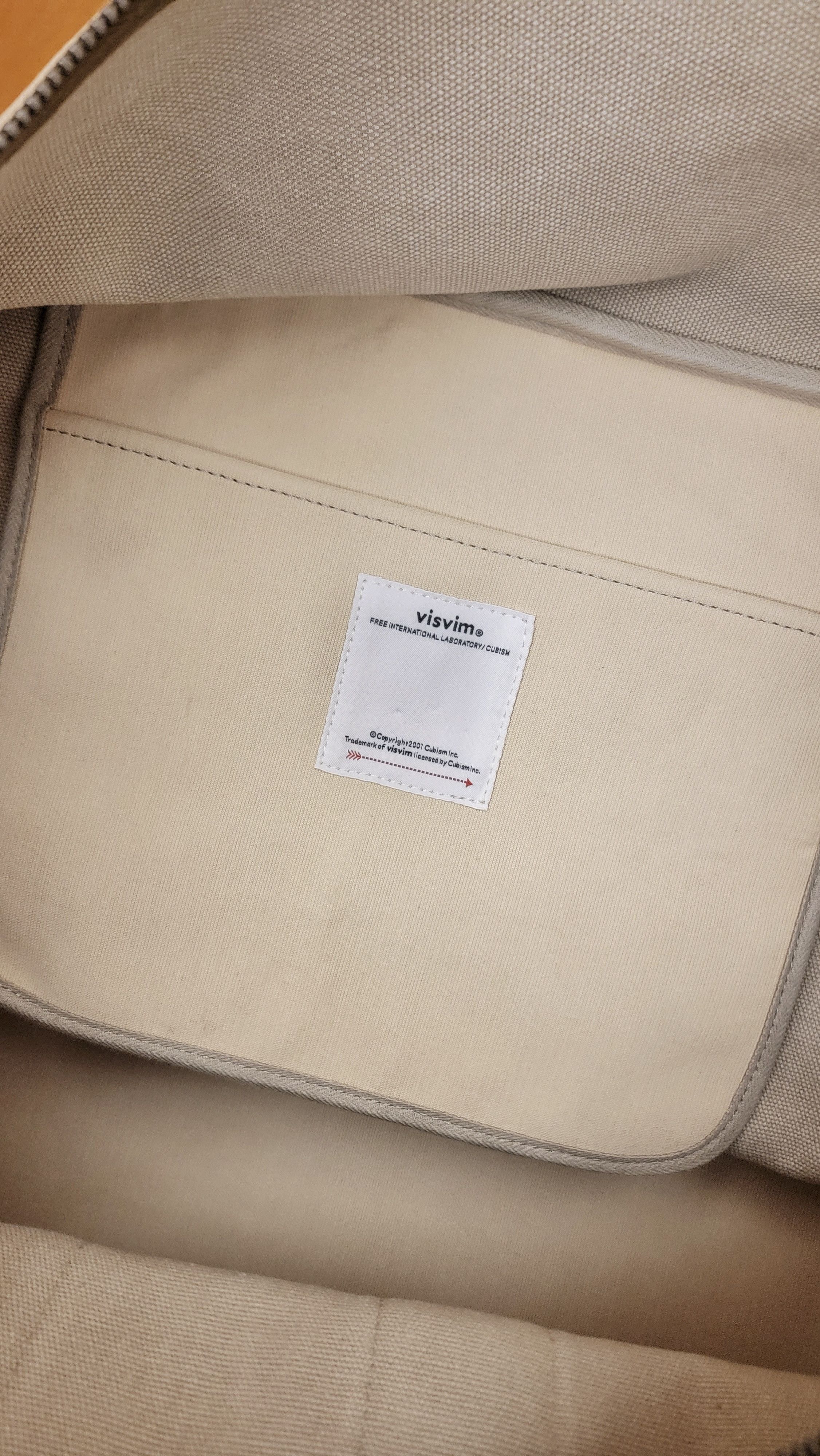 Visvim FW23 PLURA BAG G.CORD BEIGE Size ONE SIZE - 6 Thumbnail