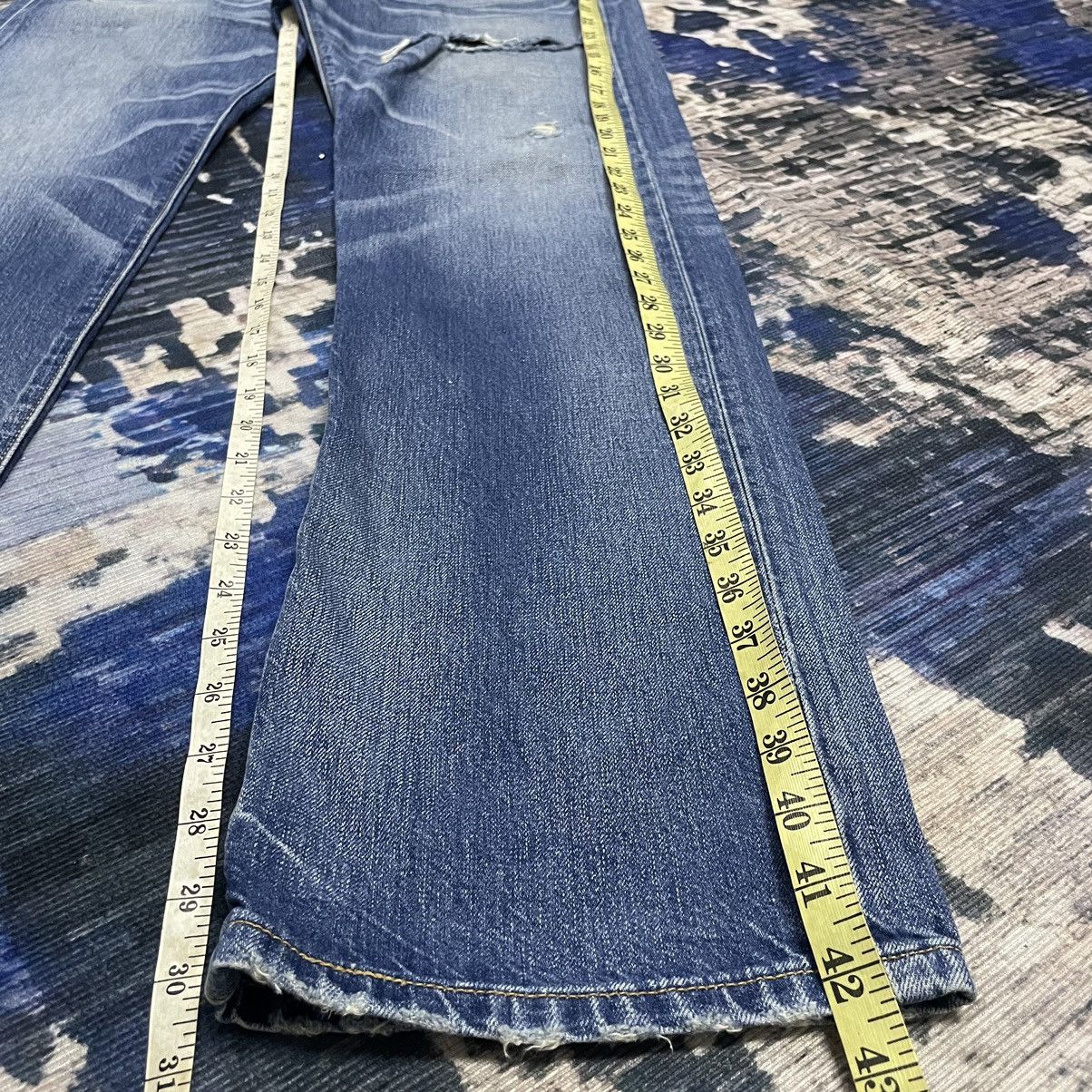 Levi's Levis 501 Distressed Faded Straight Jeans Button Fly Size US 32 / EU 48 - 14 Thumbnail
