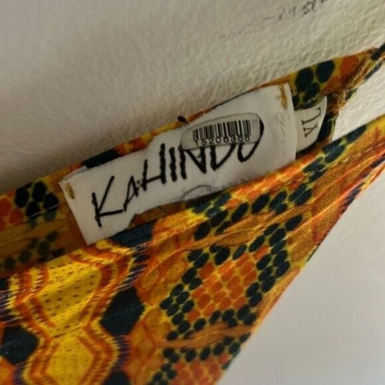 Other RTR KahindoKano Jumpsuit Orange/Mustard Wide Leg Sz XL Size 36" / US 14 / IT 50 - 4 Thumbnail