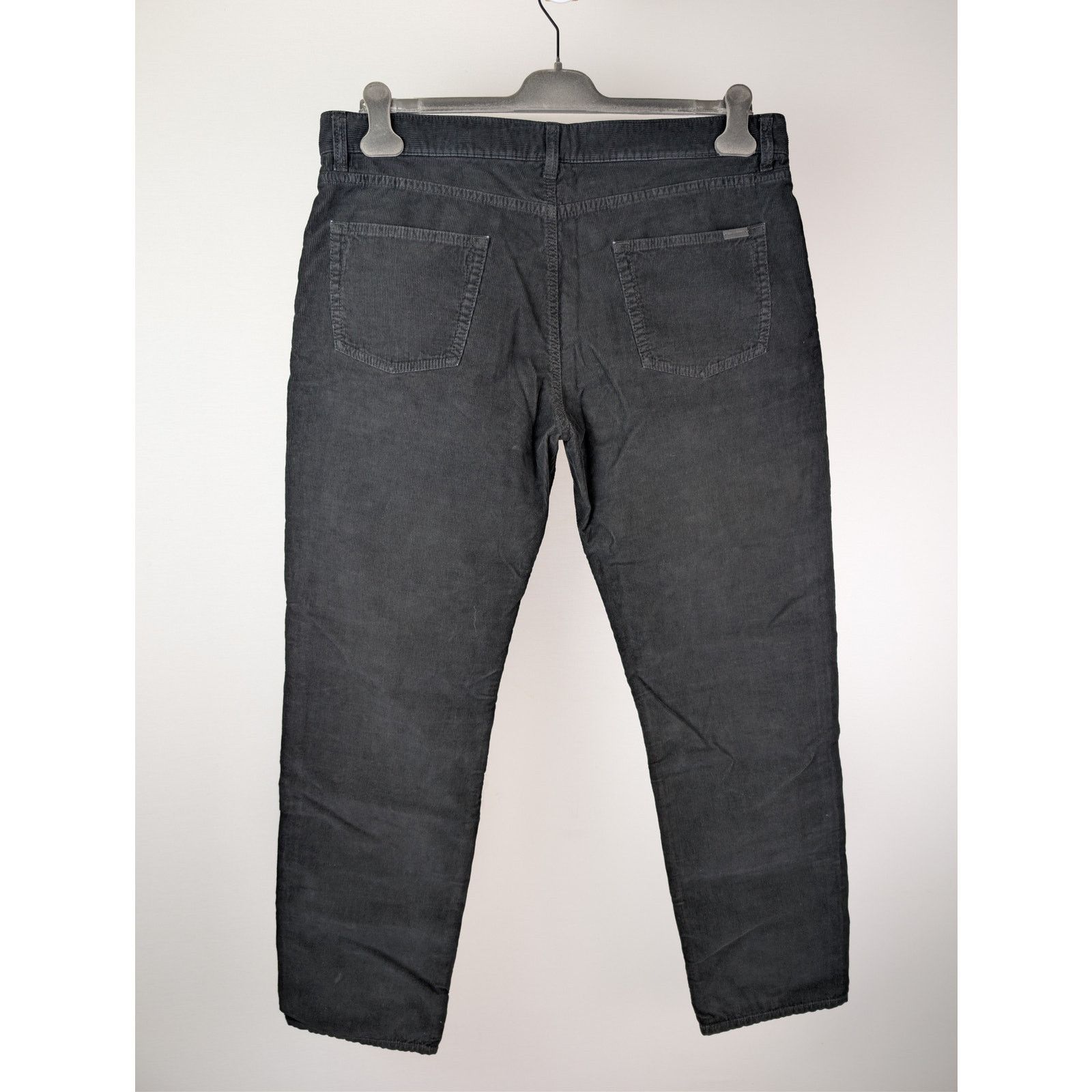 Saint Laurent Paris o1rshd1 Relaxed Straight Corduroy Denim Jeans Spring Black Size US 36 / EU 52 - 11 Thumbnail