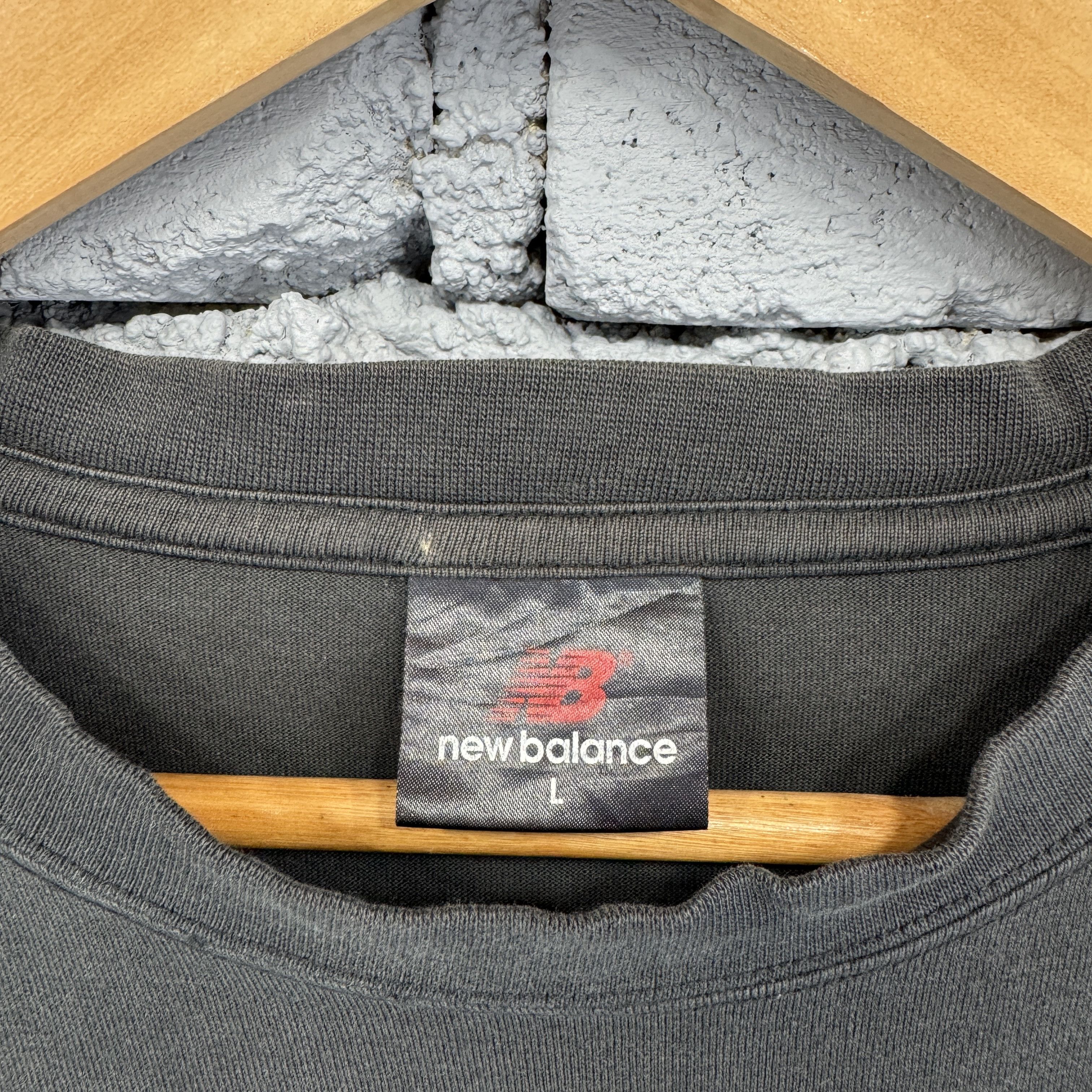 New Balance New Balance Men's Shoe Box Tshirt In Black Cotton Size US L / EU 52-54 / 3 - 4 Thumbnail