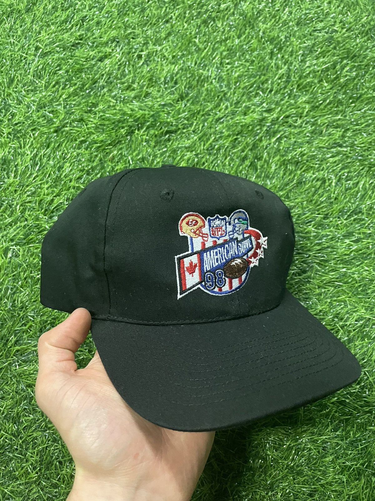 NFL × Starter × Vintage Starter Bowl 1998 NFL Seahawks San Francisco 49ers Hat Size ONE SIZE - 1 Thumbnail