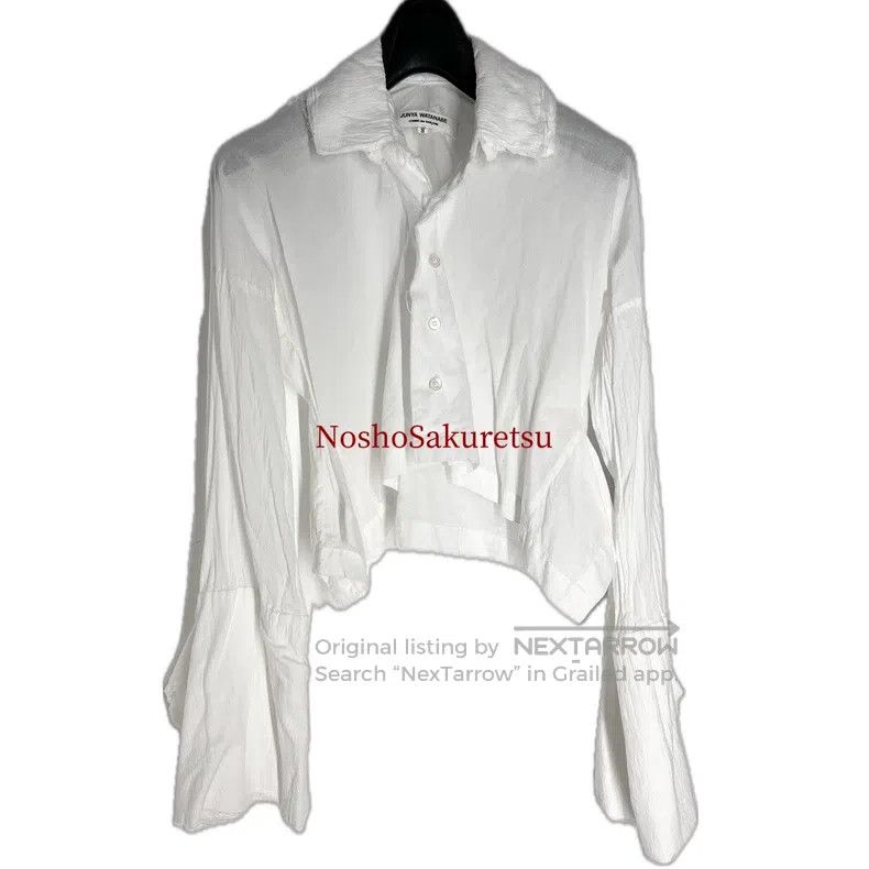 Junya Watanabe Junya Watanabe Layered Collar Flared Sleeve Shirt Size S / US 4 / IT 40 - 2 Thumbnail