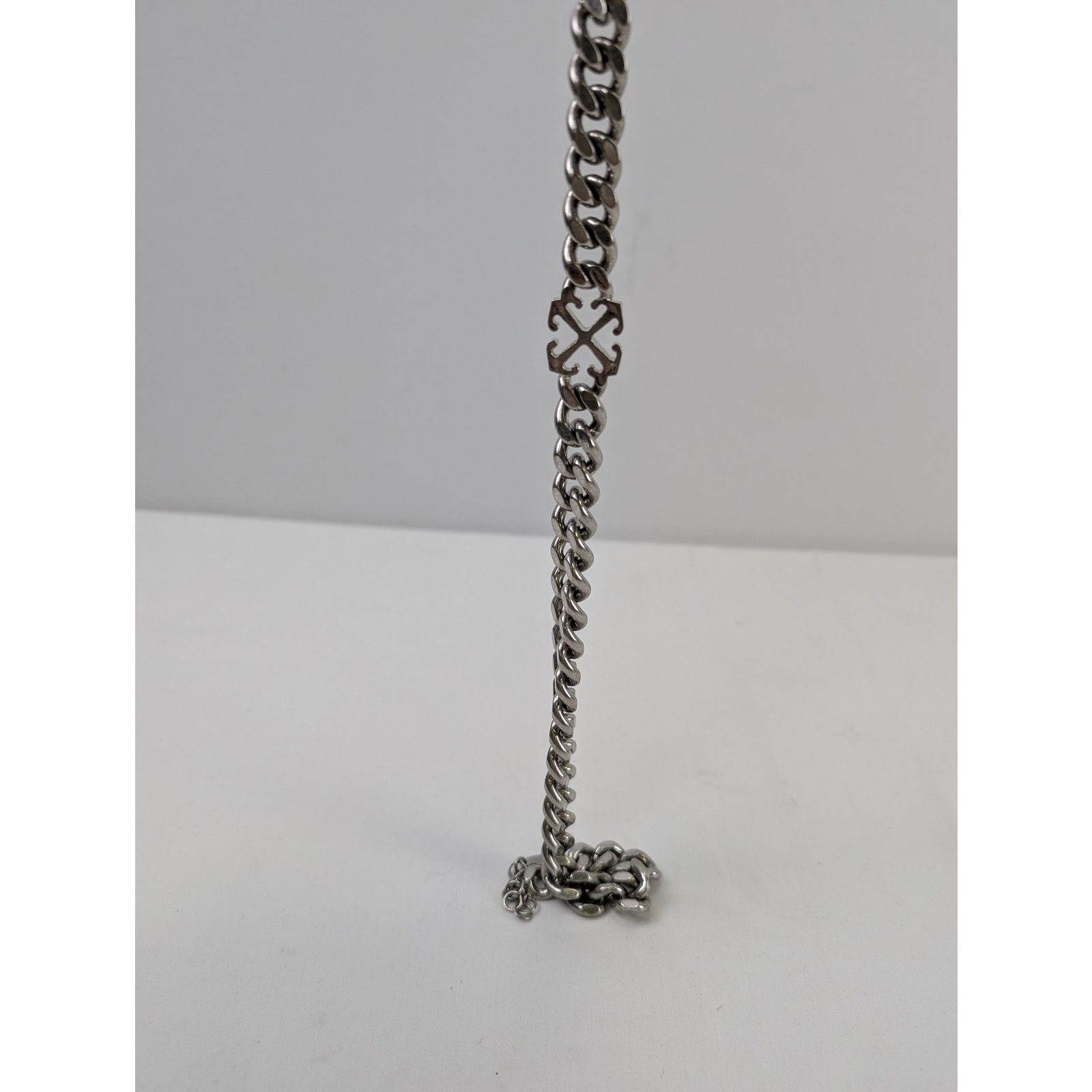Off-White o1rshd1 Size: OS / Arrow Chain Necklace in Silver Size ONE SIZE - 9 Thumbnail