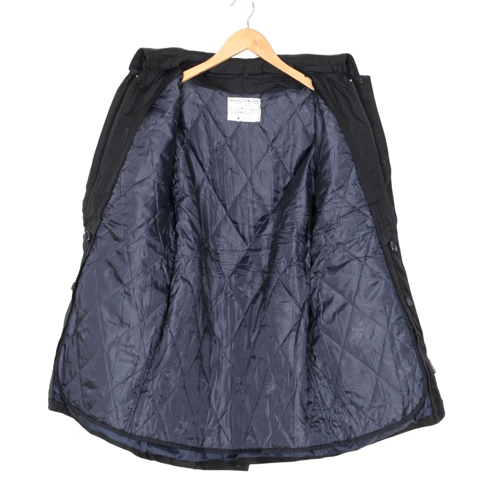 Aeronautica Militare AERONAUTICA MILITARE Coat Jacket Men Size 50 / 52 Removable Inner MJ5230 Blue Inner Lining Hooded Casual Travel Mid-Length Size US M / EU 48-50 / 2 - 5 Thumbnail
