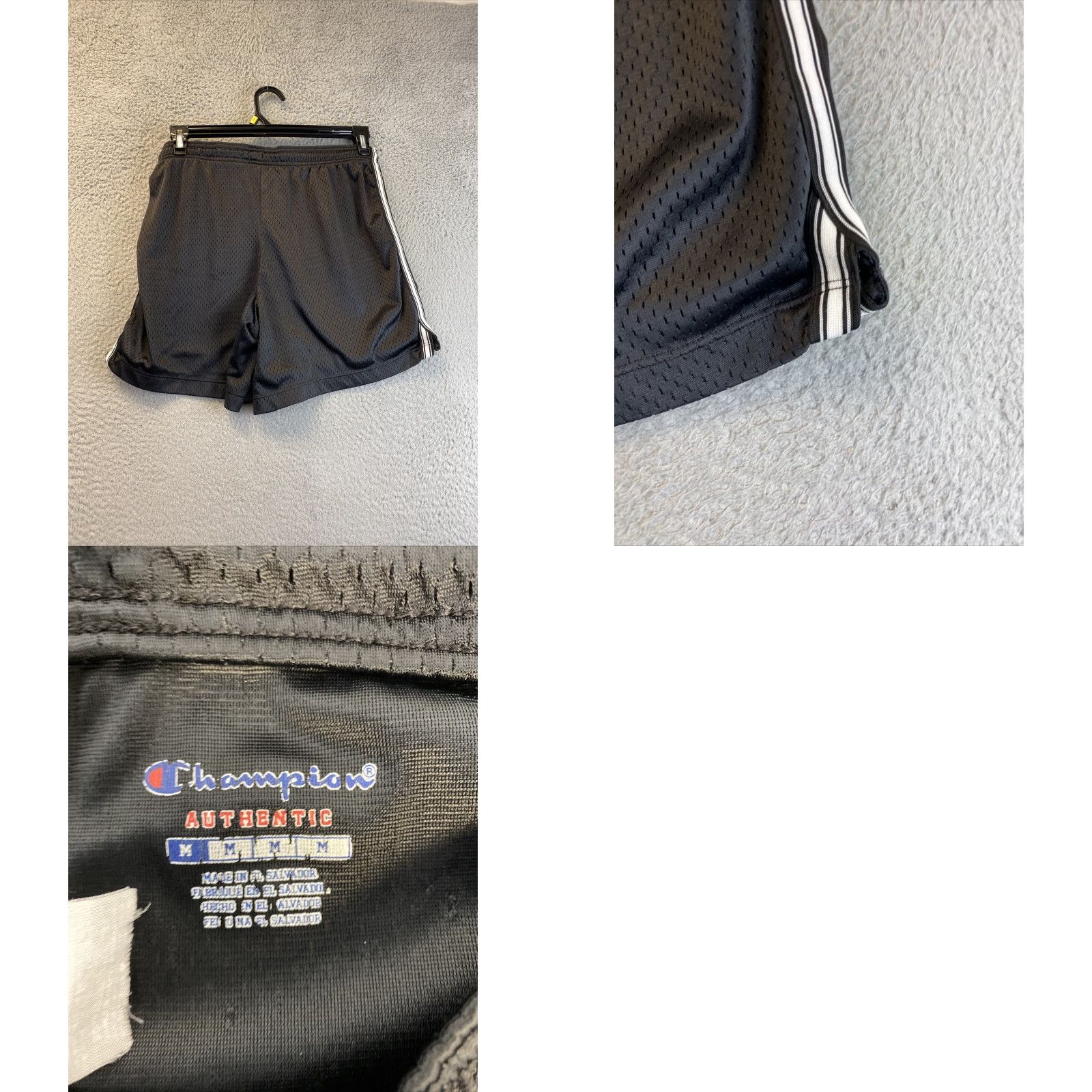 Champion Champion Women's Size M Athletic Shorts Dri-fit Black Regular Polyester / 92-46 Size 32" / US 10 / IT 46 - 8 Thumbnail