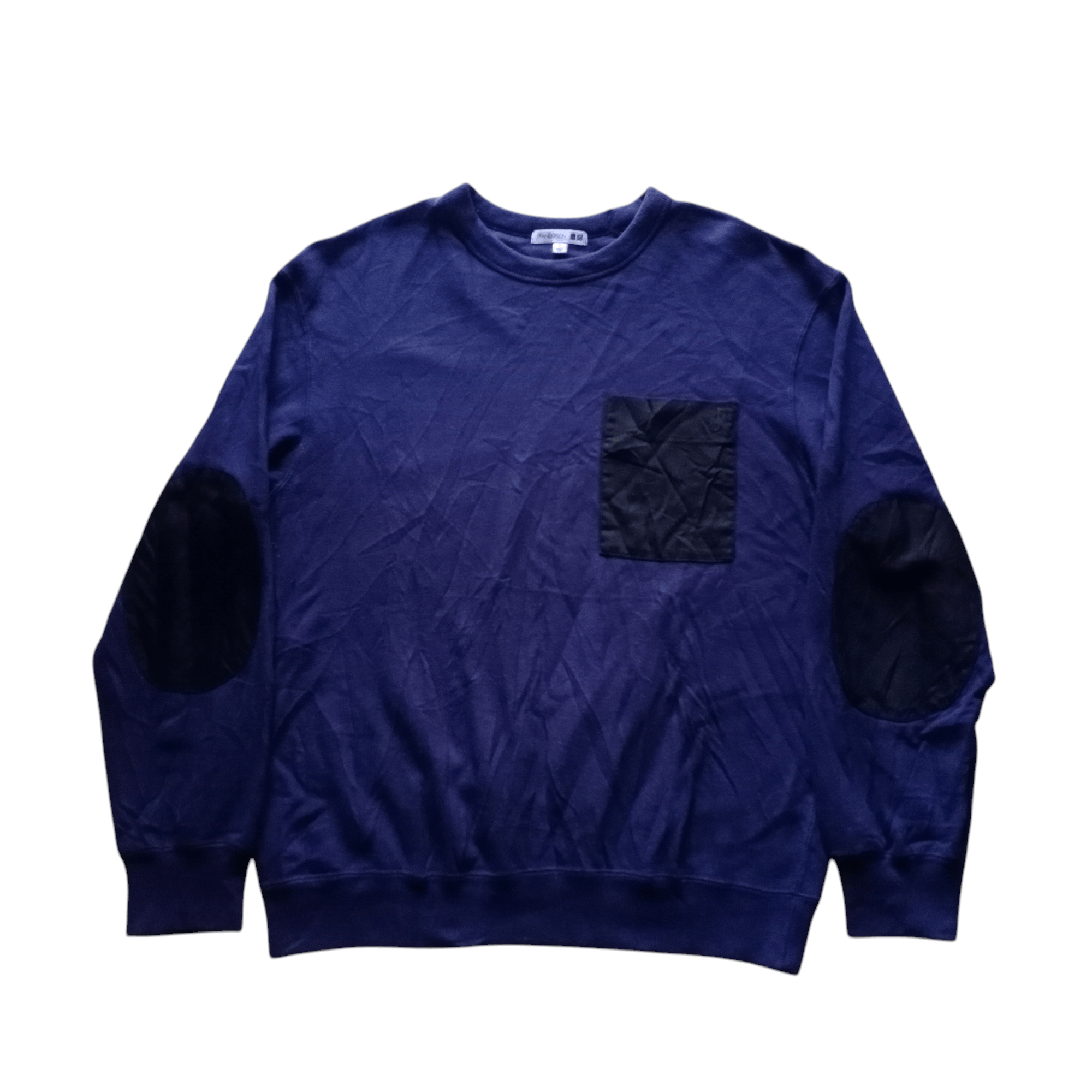 Designer × JW Anderson × Uniqlo JW Anderson Uniqlo Sweatshirt Crew Pocket Elbow Pads Men's M Size US M / EU 48-50 / 2 - 2 Thumbnail