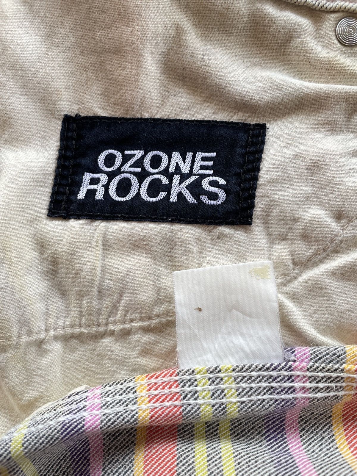 Rainbow OZONE ROCKS MULTICOLOR CARPENTER JEANS Size US 34 / EU 50 - 15 Thumbnail