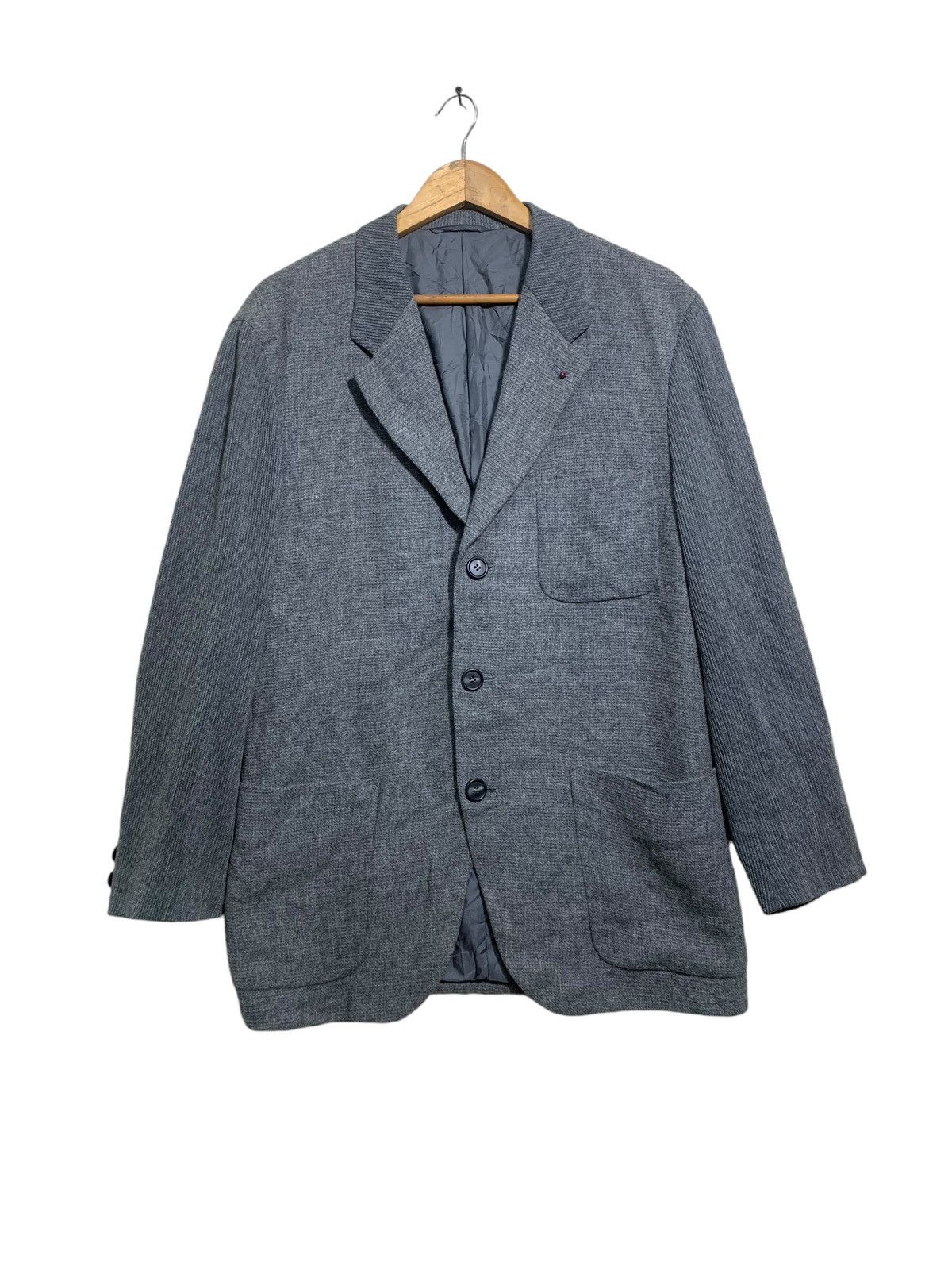 Issey Miyake 🔥ISSEY MIYAKE MENS CASUAL JACKETS WOOL Size US L / EU 52-54 / 3 - 1 Thumbnail