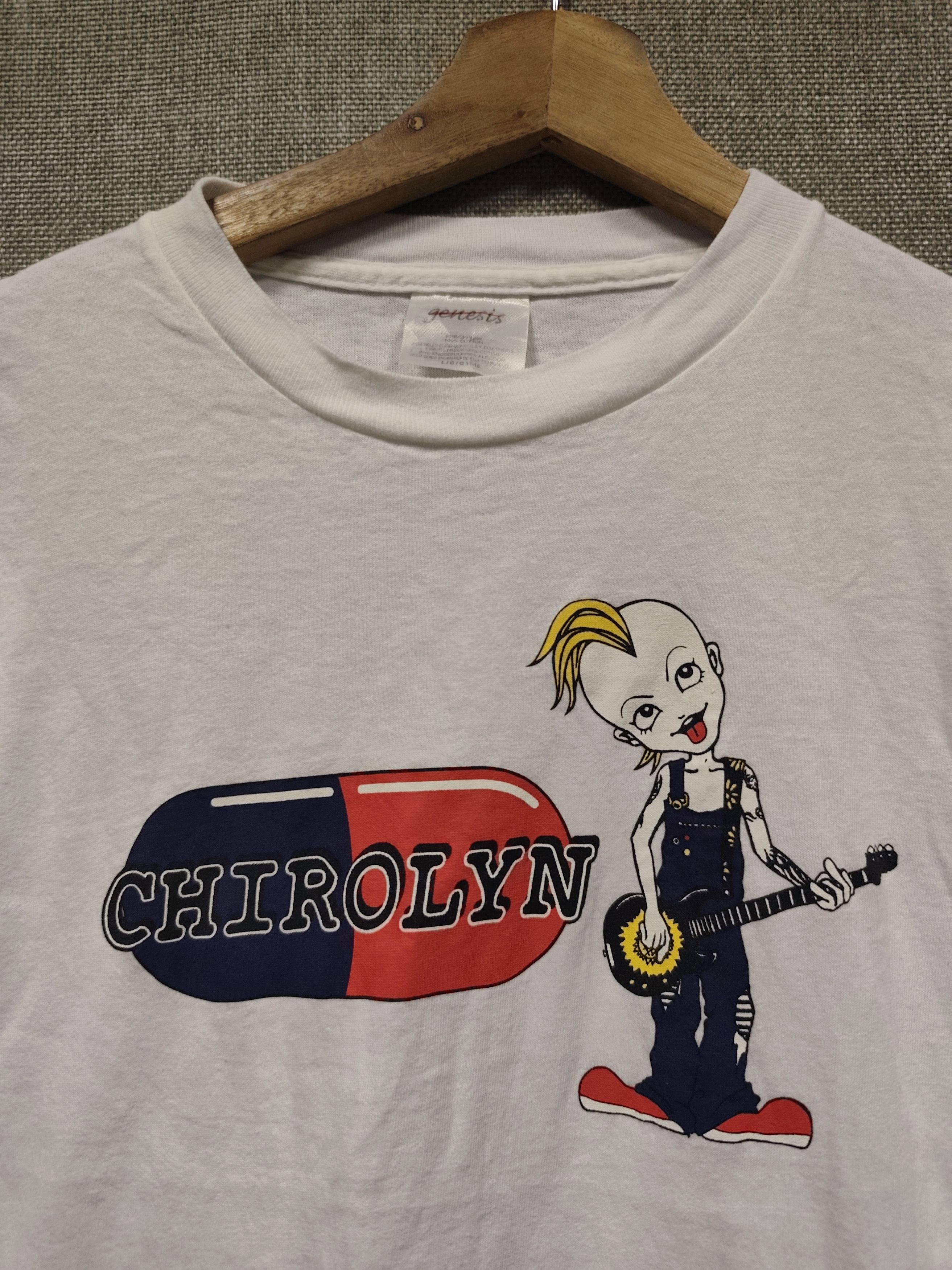Band Tees × Seditionaries × Vintage Vintage 90s t shirt Chirolyn punk Size US S / EU 44-46 / 1 - 2 Thumbnail