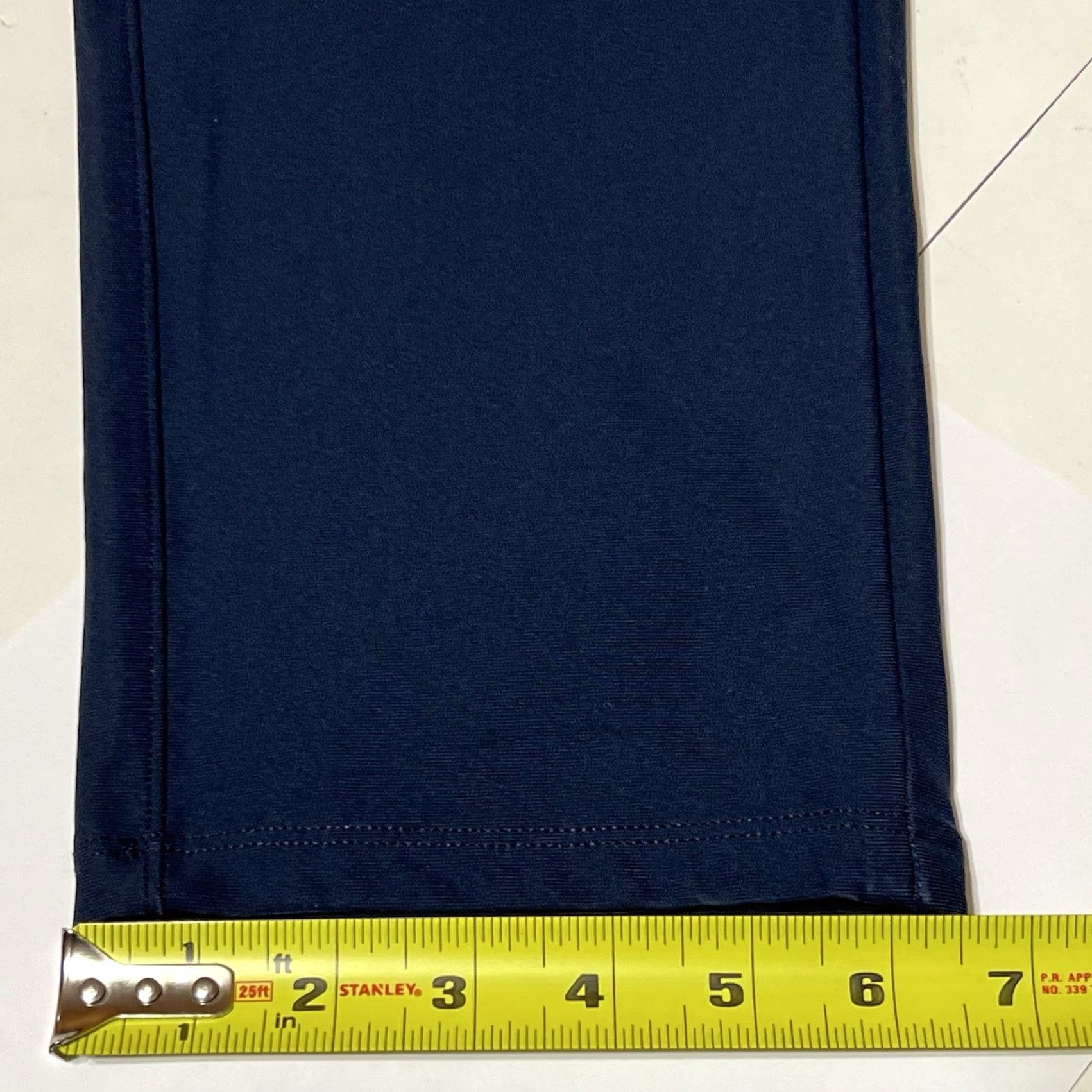 Lululemon Lululemon ABC Slim Trouser Pant Warpstreme Mens 34x31 Blue Chino Pants 5-Pocket Flat Front Moisture Wicking Breathable Size US 34 / EU 50 - 7 Thumbnail
