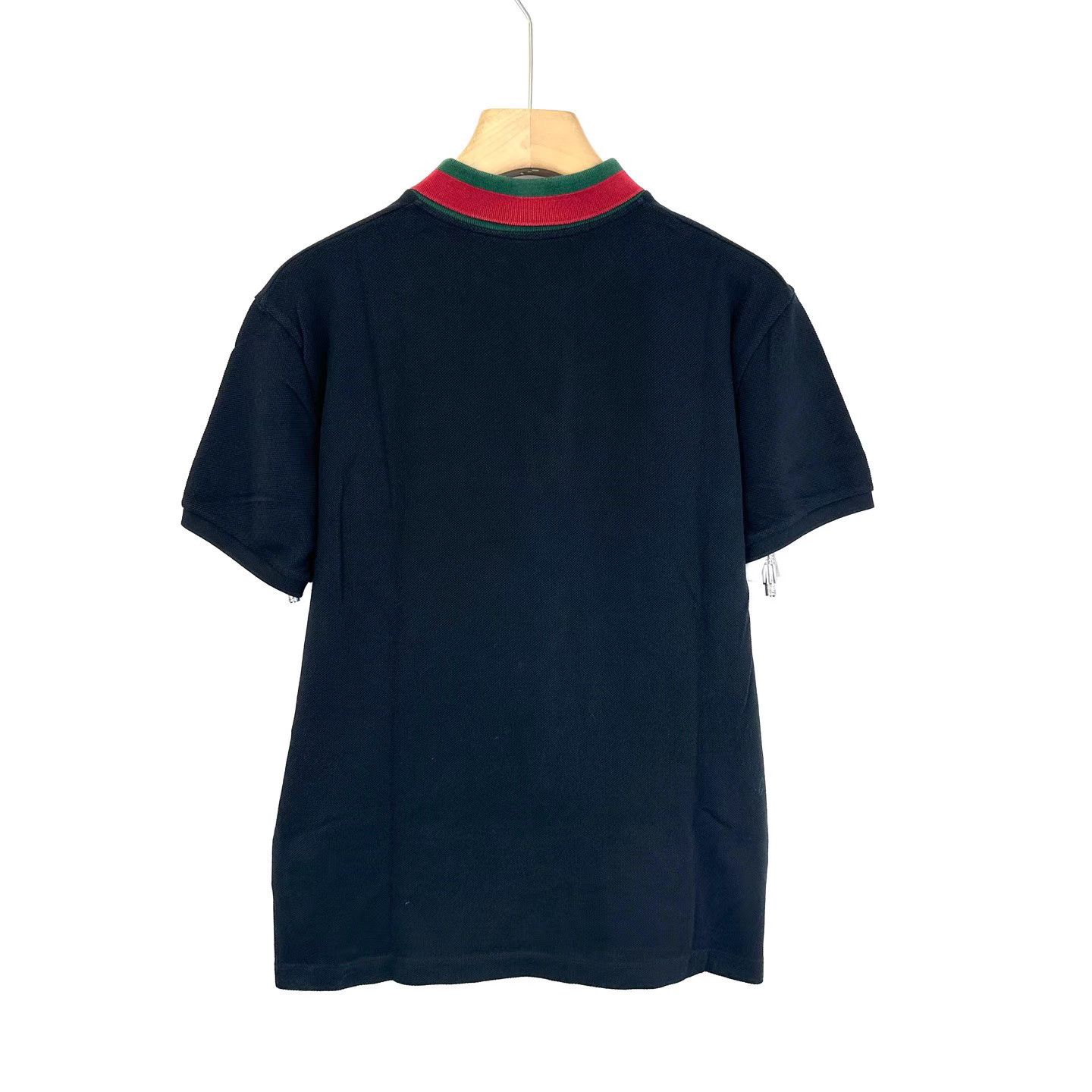 Gucci Gucci Short Sleeve T-Shirt with Red & Green Polo Collar K12 Size US XL / EU 56 / 4 - 2 Thumbnail