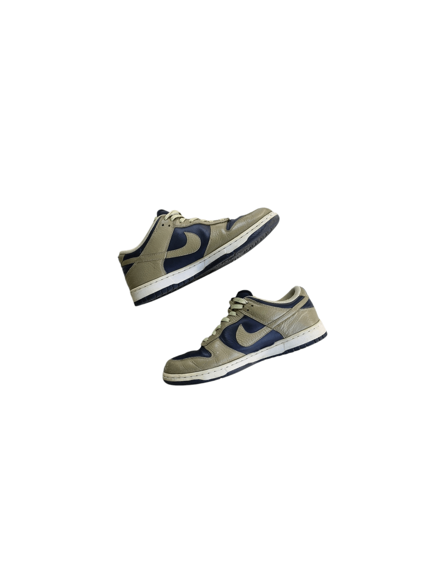 Nike Nike Dunk Low Vintage Obsidian/Khaki-White Lime Size US 9.5 / EU 42-43 - 3 Thumbnail
