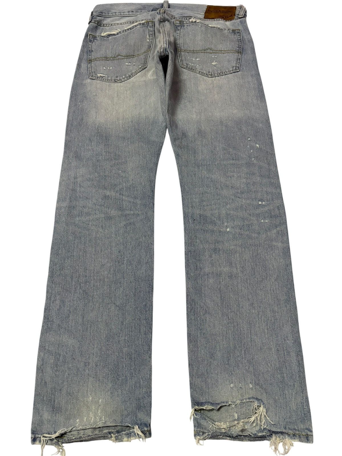 Denim & Supply Ralph Lauren Vtg 90s Ralph Lauren Denim & Supply Distressed Jeans Size US 33 - 2 Thumbnail