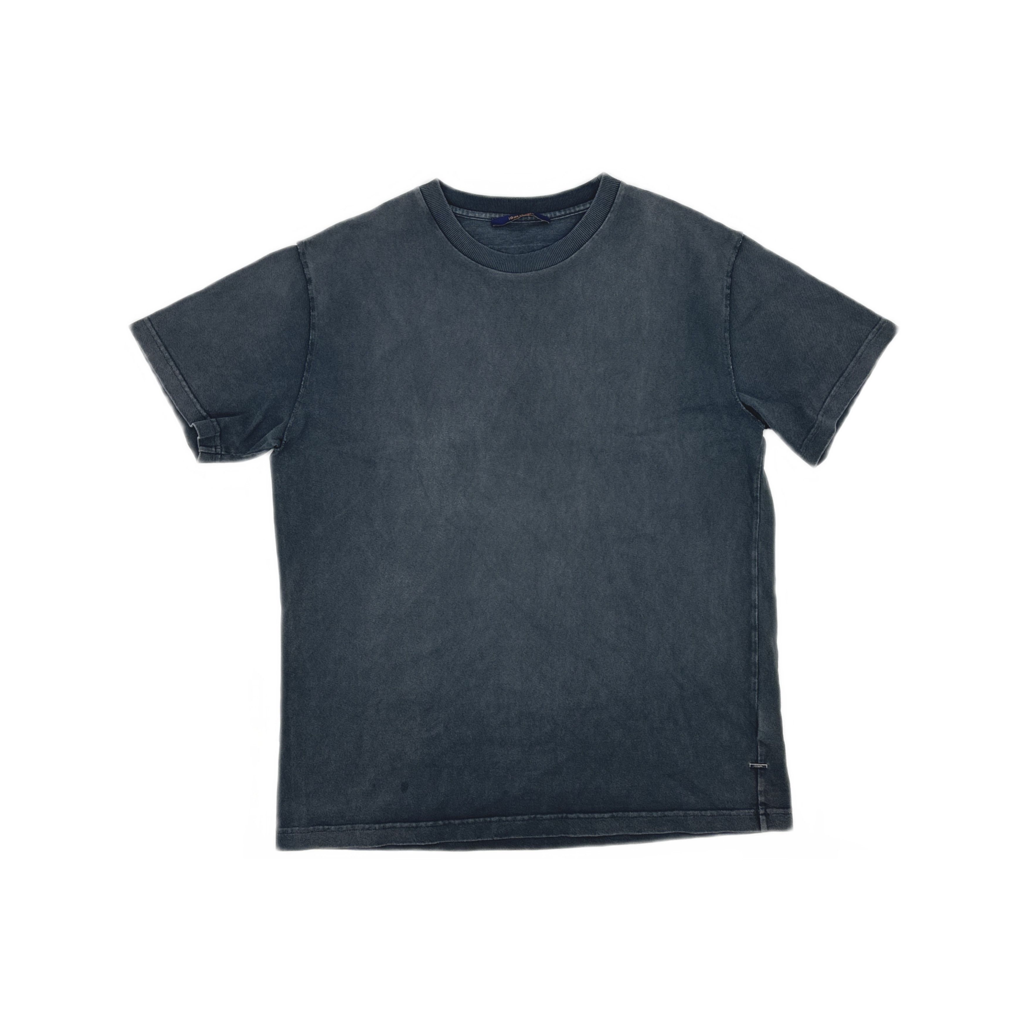 Louis Vuitton Louis Vuitton Washed Gray Staples T-Shirt M Size US M / EU 48-50 / 2 - 1 Thumbnail