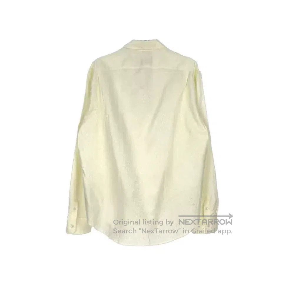 Louis Vuitton LV Beige Cotton Silk Logo Shirt. Size US XL / EU 56 / 4 - 2 Thumbnail