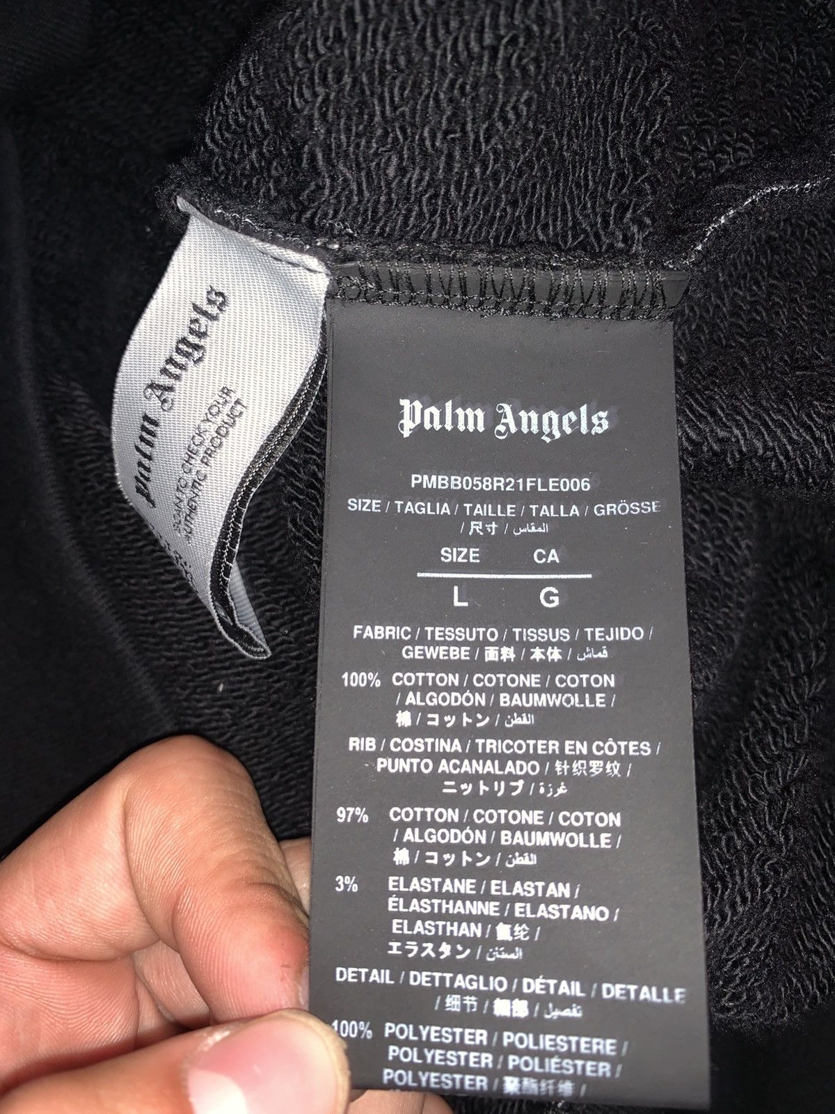 Designer × Palm Angels 10/10 condition Palm Angles hoodie Size US L / EU 52-54 / 3 - 15 Thumbnail