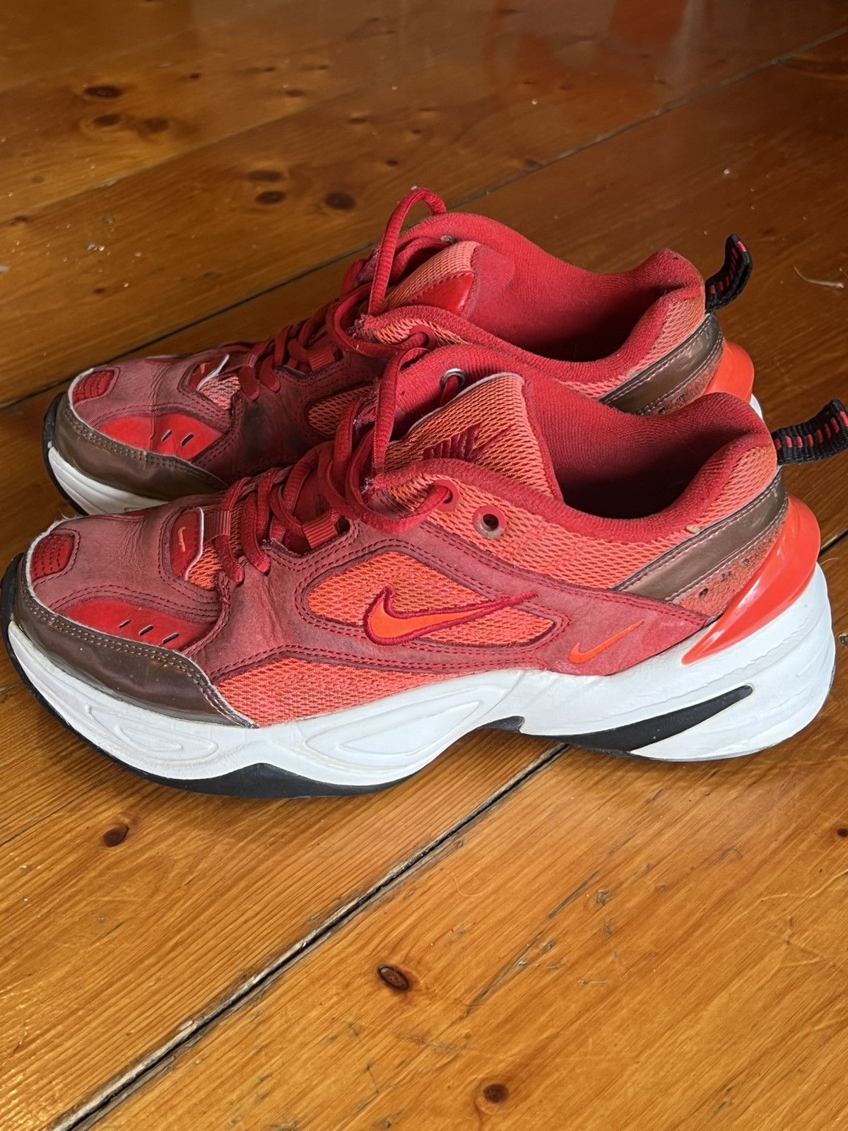 Nike ‘University Red’ Nike M2K Tekno sneakers Size US 7.5 / IT 37.5 - 1 Thumbnail