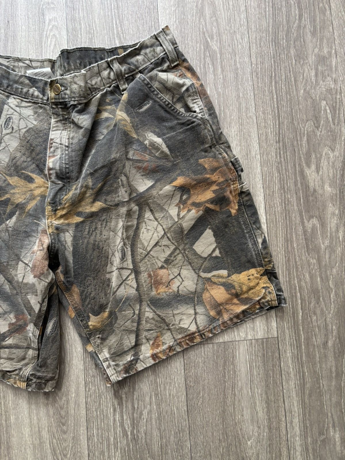 Carhartt Vintage 2006 Carhartt Camo Shorts Size US 40 / EU 56 - 7 Thumbnail