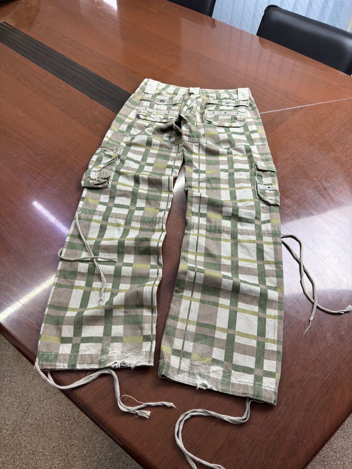 Japanese Brand × Junya Watanabe × Vintage Vintage Bandage Japanese Cargo Junya Watanabe Style Pants Size US 30 / EU 46 - 3 Thumbnail