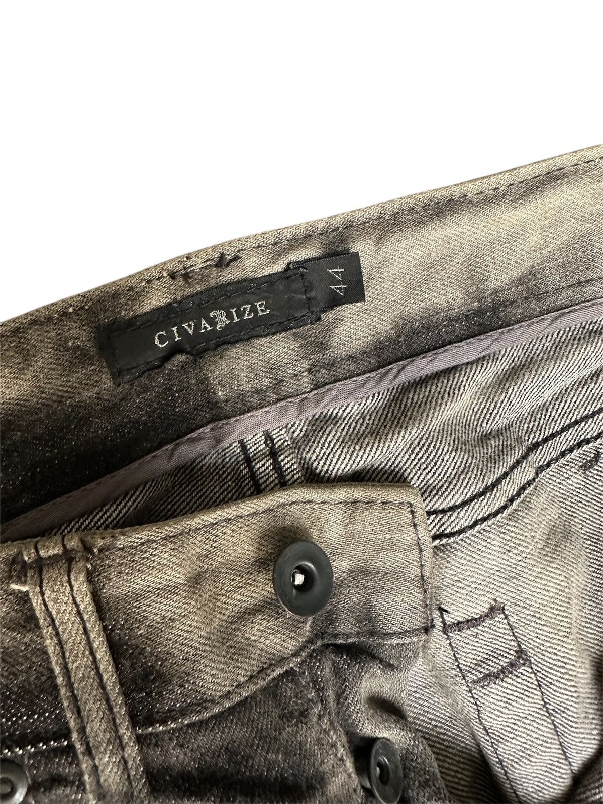 CIVARIZE Japanese Brand Civarizie Distressed Flare Denim Size US 31 - 15 Thumbnail
