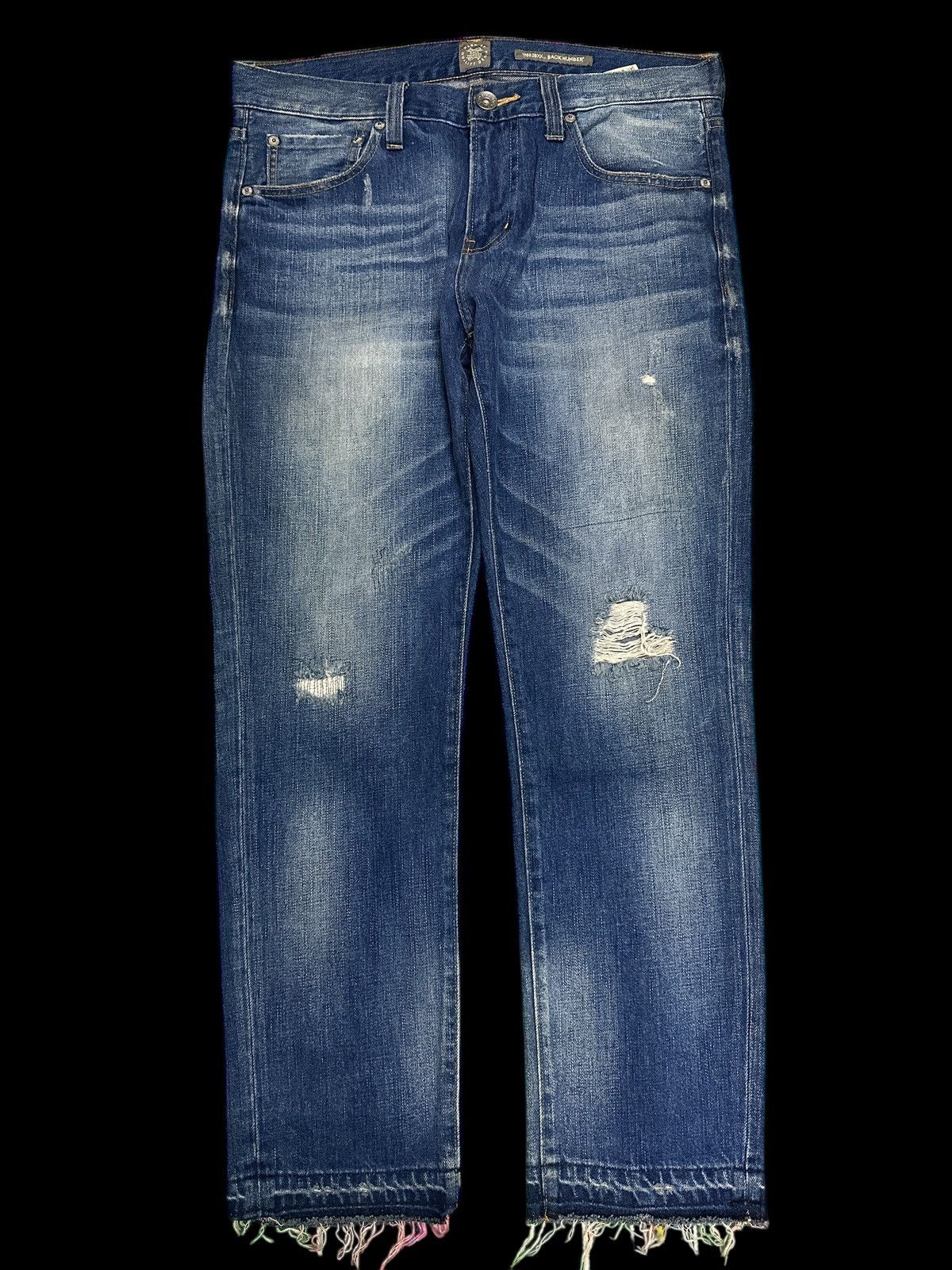 If Six Was Nine Back Number Distress Style 💥 Size US 34 / EU 50 - 1 Thumbnail