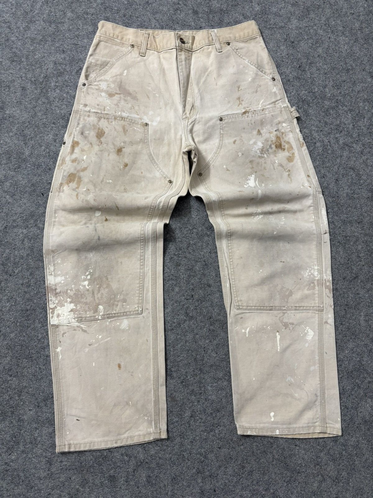 Carhartt 90s Vintage carhartt double knee denim Size US 36 / EU 52 - 1 Thumbnail