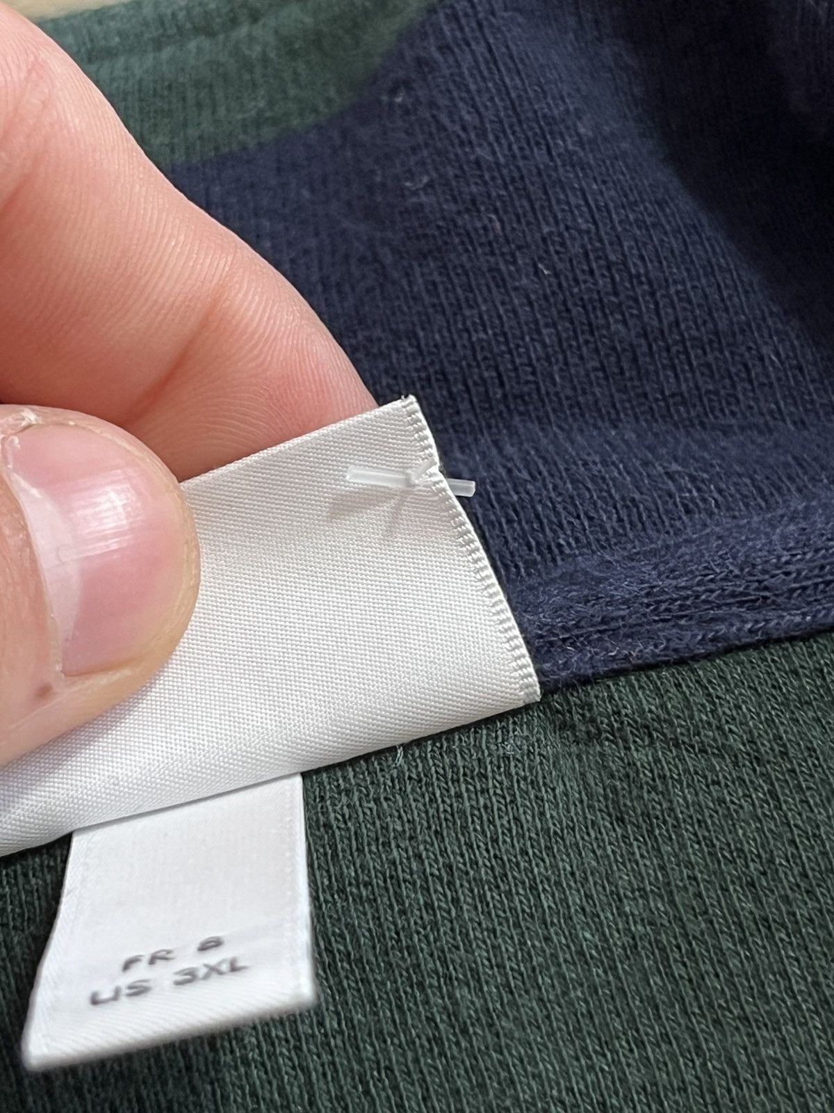 Lacoste Lacoste 1/4 Zip Green Pullover Size US XXL / EU 58 / 5 - 8 Thumbnail