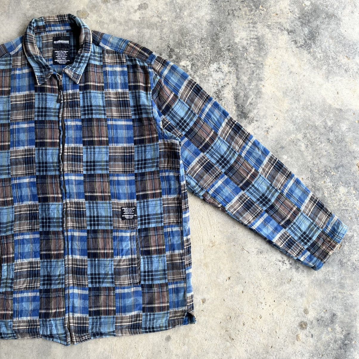 Neighborhood NEIGHBORHOOD PATCHWORK JACKET Size US L / EU 52-54 / 3 - 3 Thumbnail