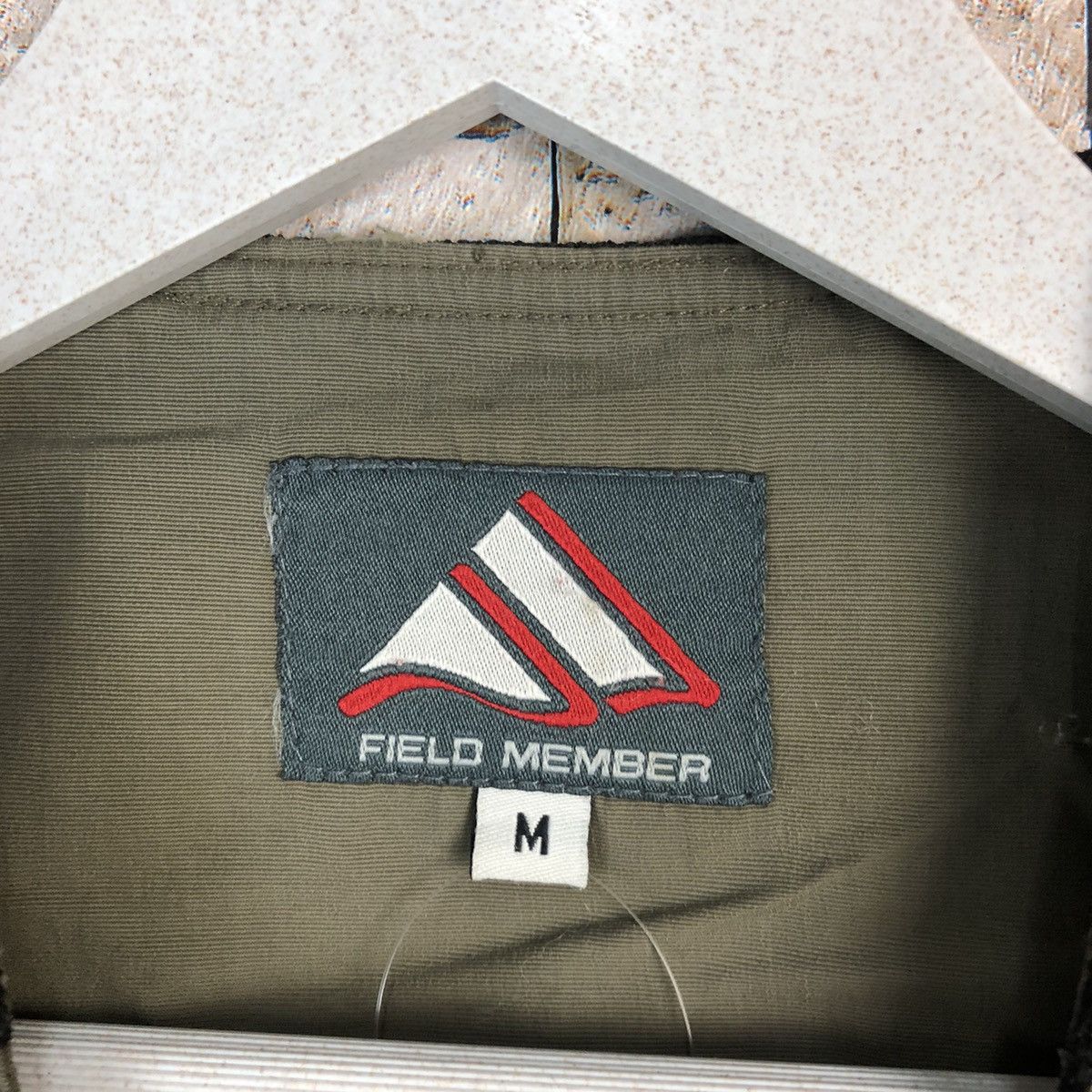Japanese Brand Field Member fishing gear multipocket Green Vest #A1048 Size US M / EU 48-50 / 2 - 9 Thumbnail
