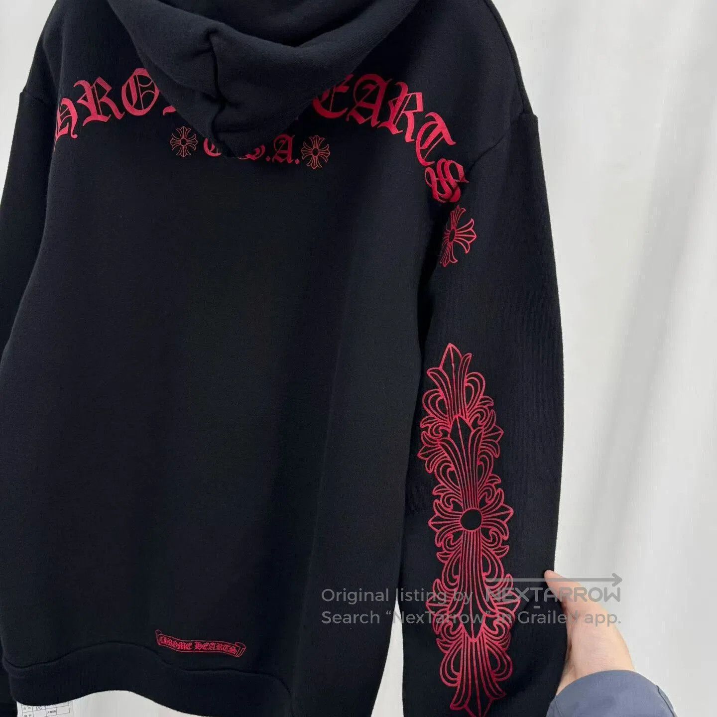 Chrome Hearts chrome hearts flower graphic hoodie, size S. Size US S / EU 44-46 / 1 - 5 Thumbnail