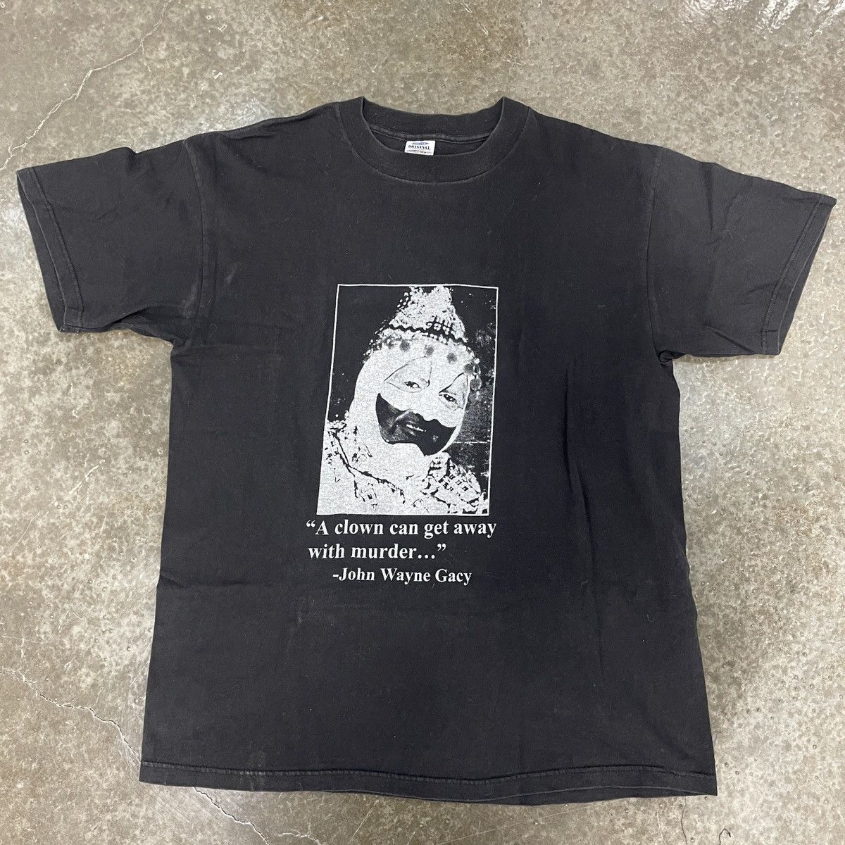 Vintage Vintage John Wayne Gacy A Clown Can Get Away with Murder Size US XL / EU 56 / 4 - 2 Thumbnail