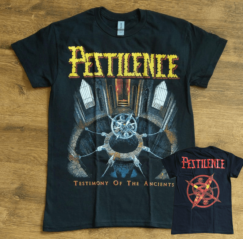 Gildan PESTILENCE - Testimony Of The Ancients T-Shirt 2side Size US S / EU 44-46 / 1 - 1 Thumbnail