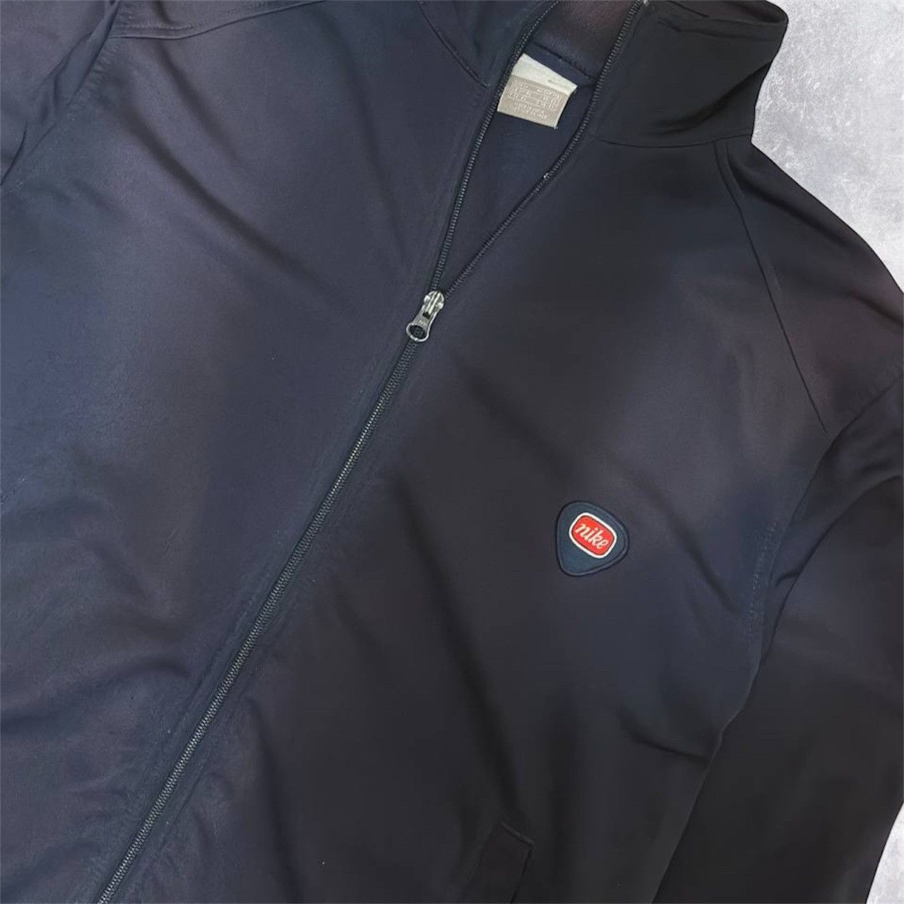 Nike Sweatshirt zip-up Nike Vintage 00s Brown Size M Size US M / EU 48-50 / 2 - 2 Thumbnail