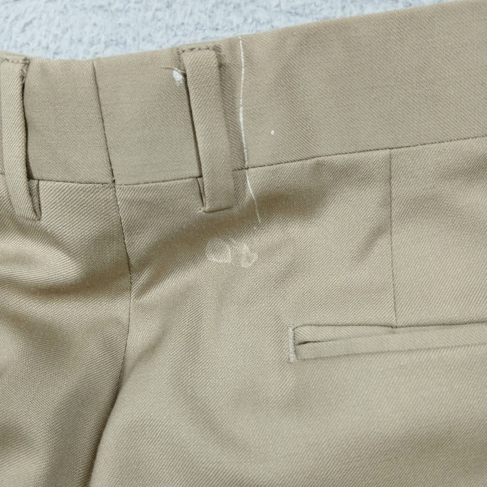 Canali VINTAGE? No. Canali Dress Pants Men 34 EU 50 Tan Wool Straight Classic Slim? Size US 34 / EU 50 - 6 Thumbnail
