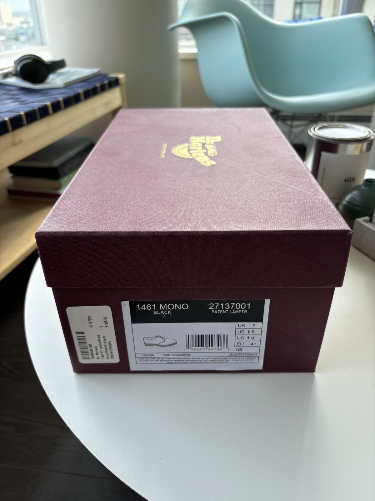 Dr. Martens Dr. Martens 1461 Patent Leather Made in England - Size Us 8 Size US 8 / EU 41 - 5 Thumbnail