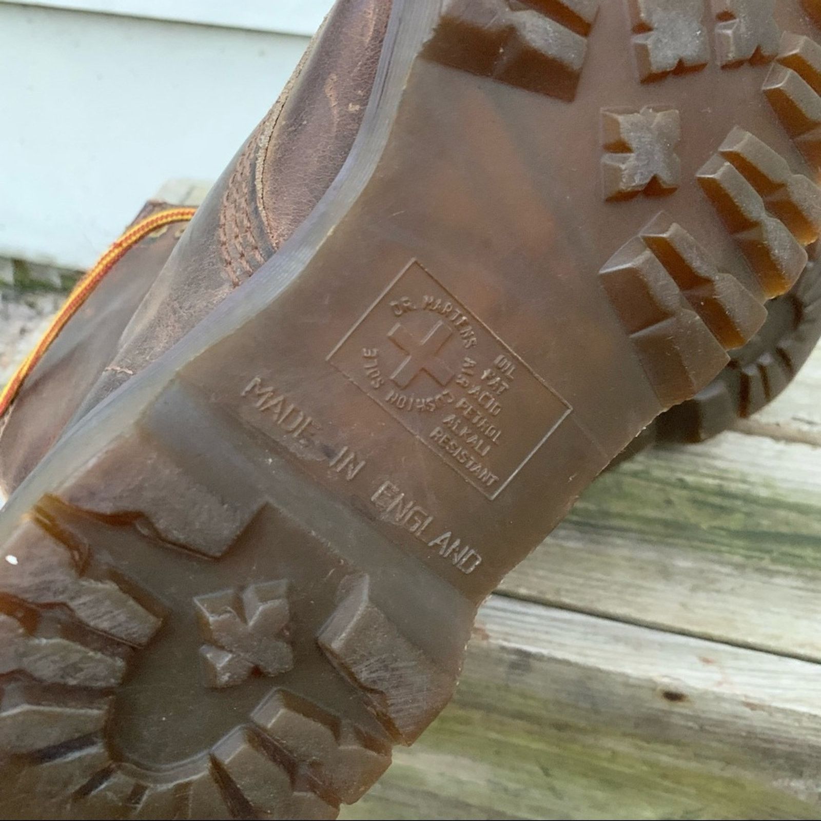 Dr. Martens Doc Dr Martens 1460 lace up boot brown Made in England UK8 Size US 10 / IT 40 - 13 Thumbnail