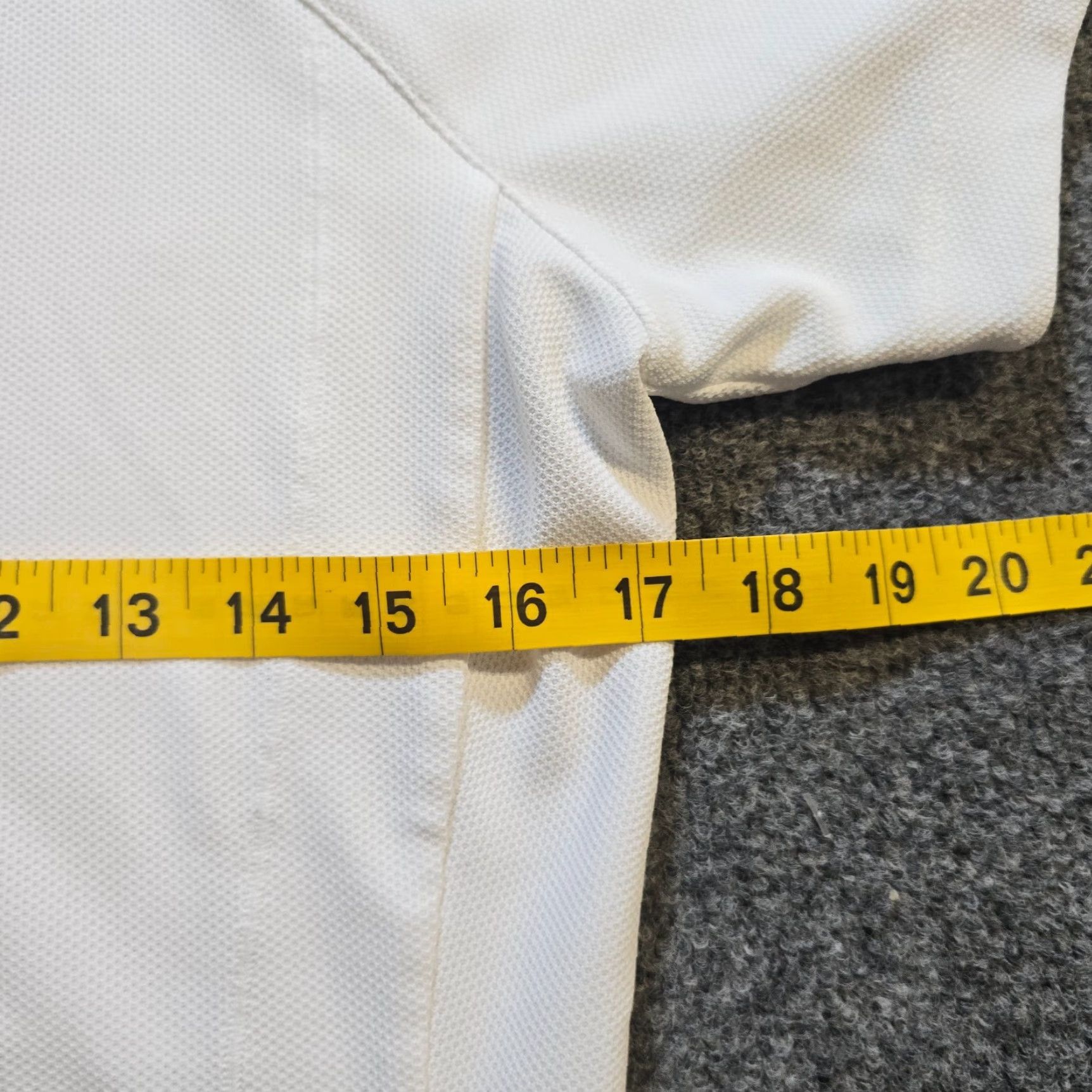 Athleta Athleta Polo Shirt Women L White Everyday Polo Tee Short Sleeve Casual Athletic Stretchy Knit Nylon Spandex Womens Size L / US 10 / IT 46 - 7 Thumbnail