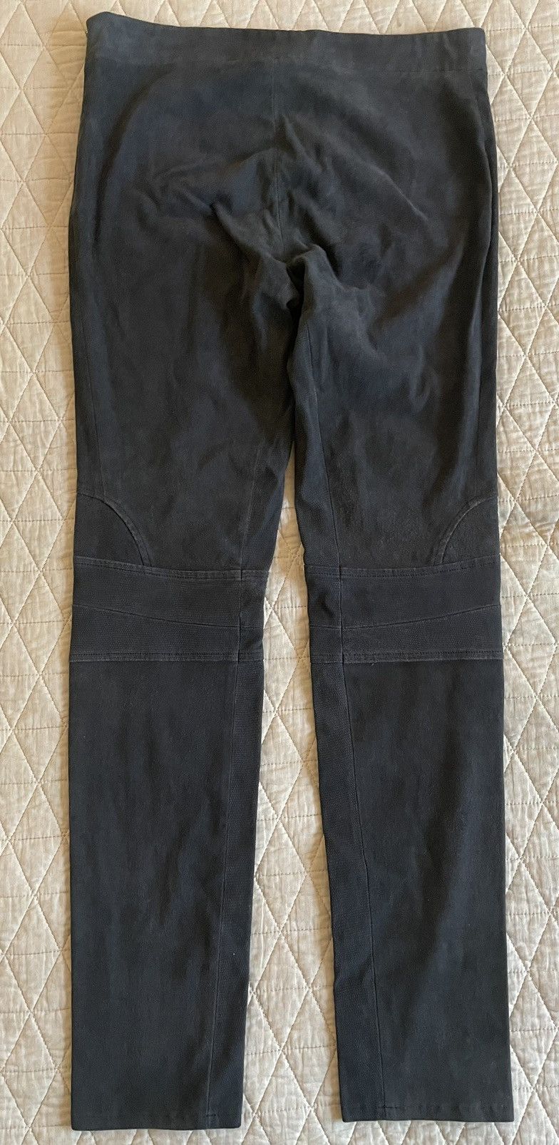 The Row Stretch Leather Moto Leggings Size 28" / US 6 / IT 42 - 9 Thumbnail