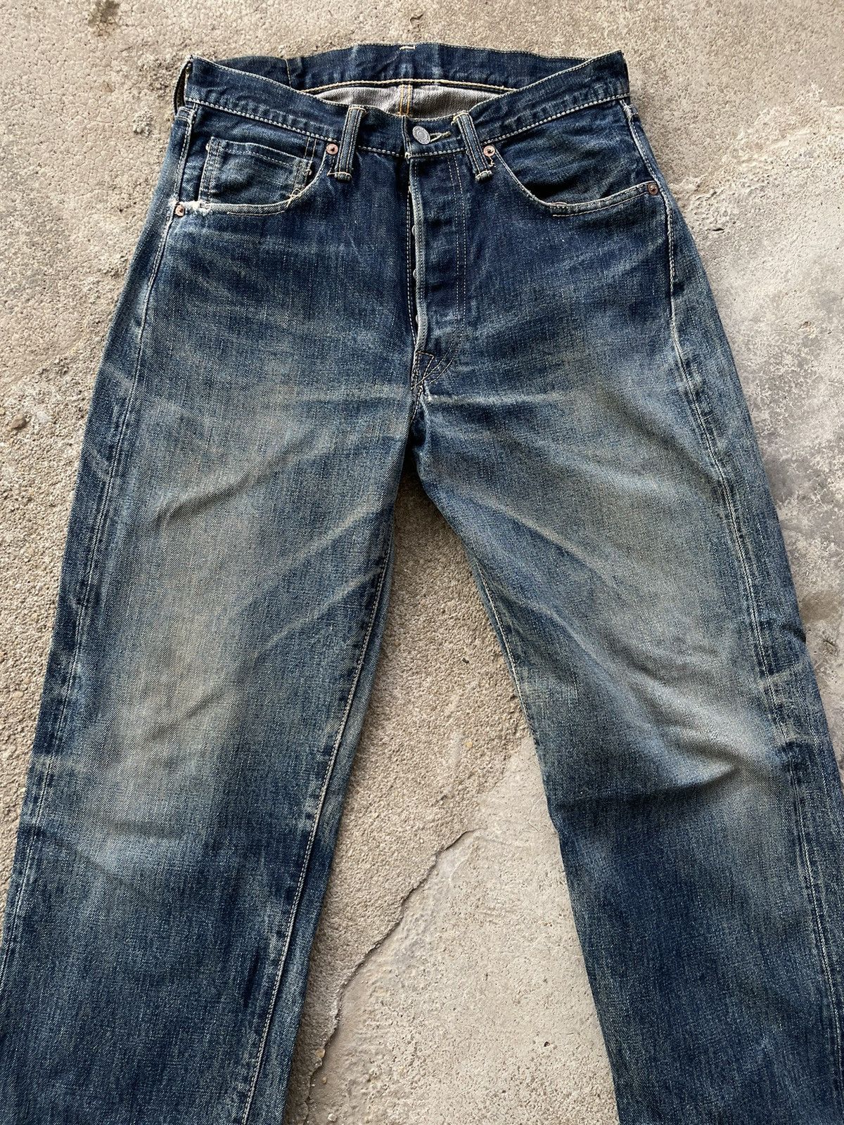 Japanese Brand Pherrows selvage WWII Jeans Size US 30 / EU 46 - 3 Thumbnail