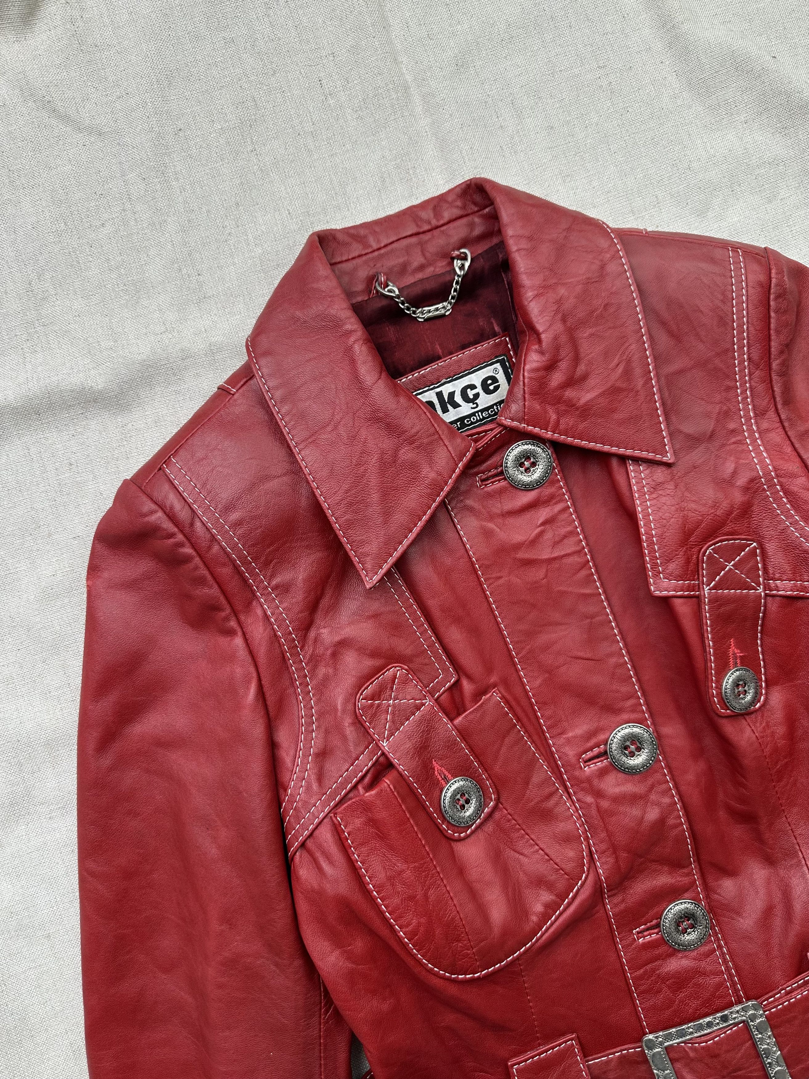 Japanese Brand Vintage Leather Jacket Size S / US 4 / IT 40 - 2 Thumbnail