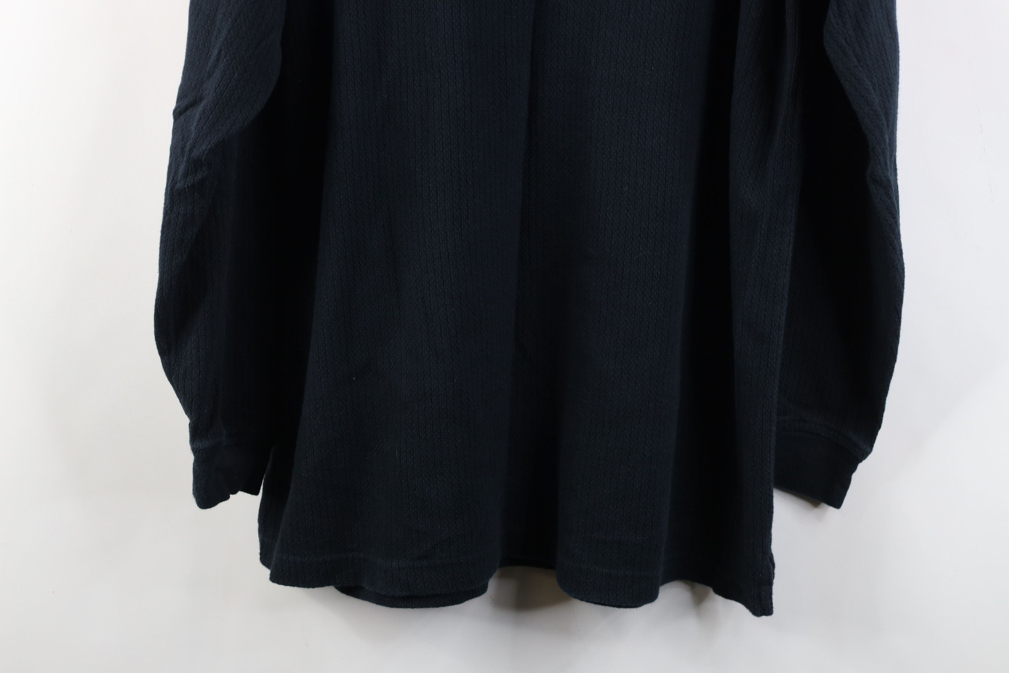 Vintage Vintage 90s Streetwear Knit Long Sleeve Henley T-Shirt Size US L / EU 52-54 / 3 - 13 Thumbnail