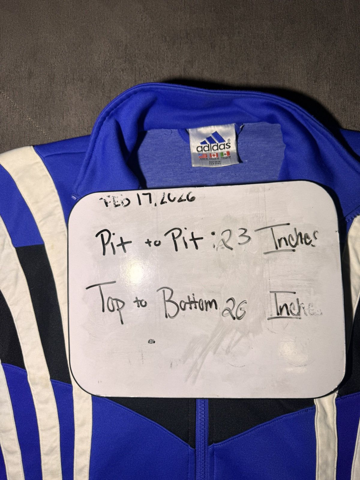 Adidas vintage Adidas track jacket Size US M / EU 48-50 / 2 - 4 Thumbnail