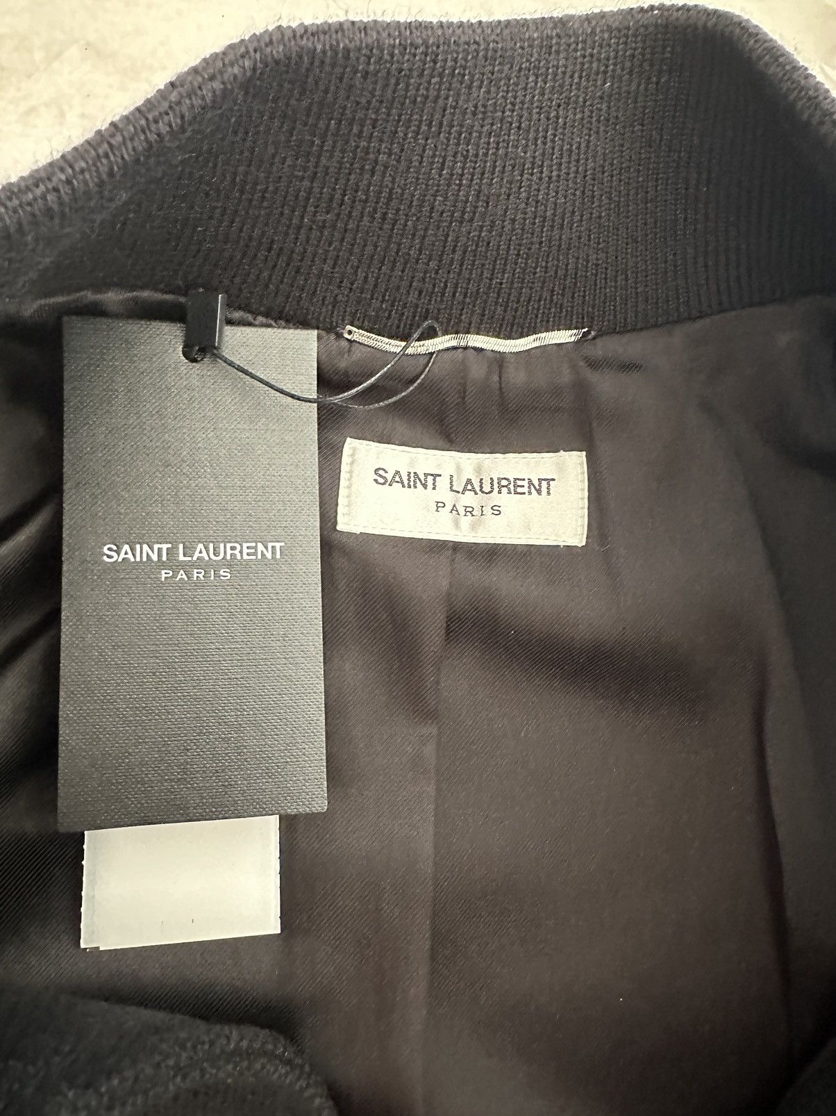 Saint Laurent Paris $2890 🤑 Saint Laurent classic teddy jacket 48 BNWT Size US M / EU 48-50 / 2 - 19 Thumbnail