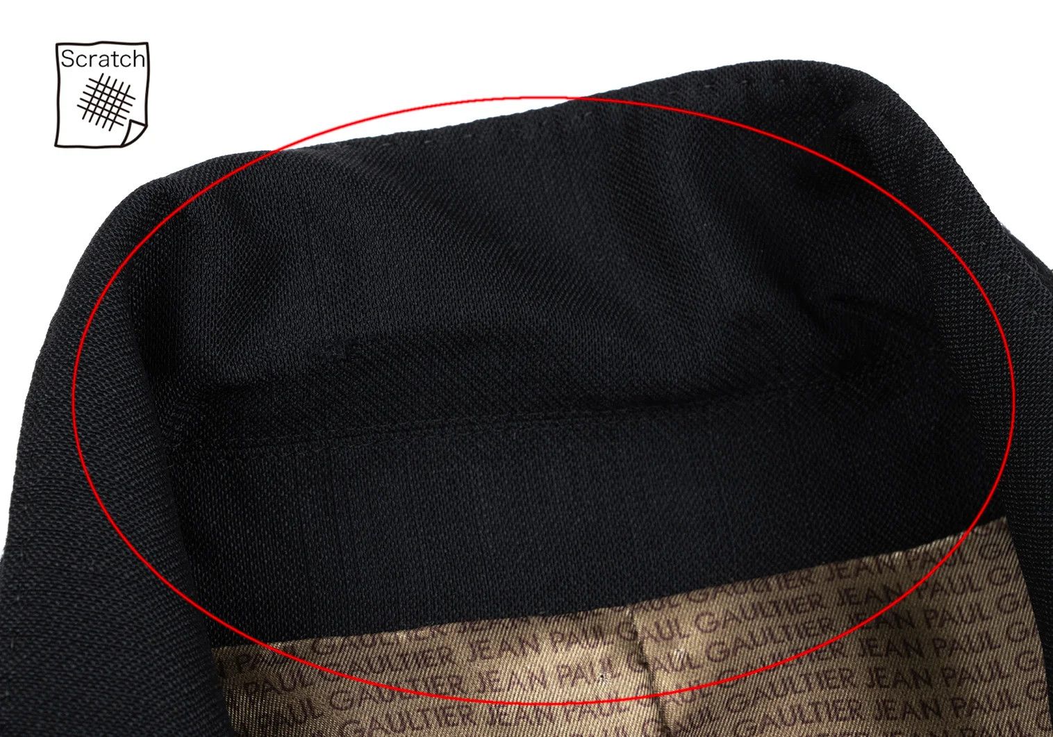 Jean Paul Gaultier Wool Blend Peak Lapel Jacket in Black, Size 48 Size US M / EU 48-50 / 2 - 3 Thumbnail